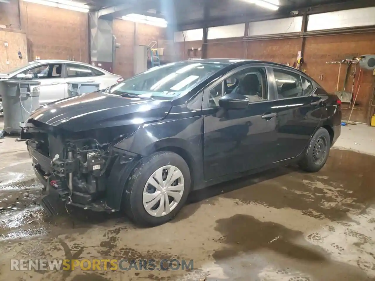 1 Photograph of a damaged car 3N1CN8DV7ML854563 NISSAN VERSA 2021