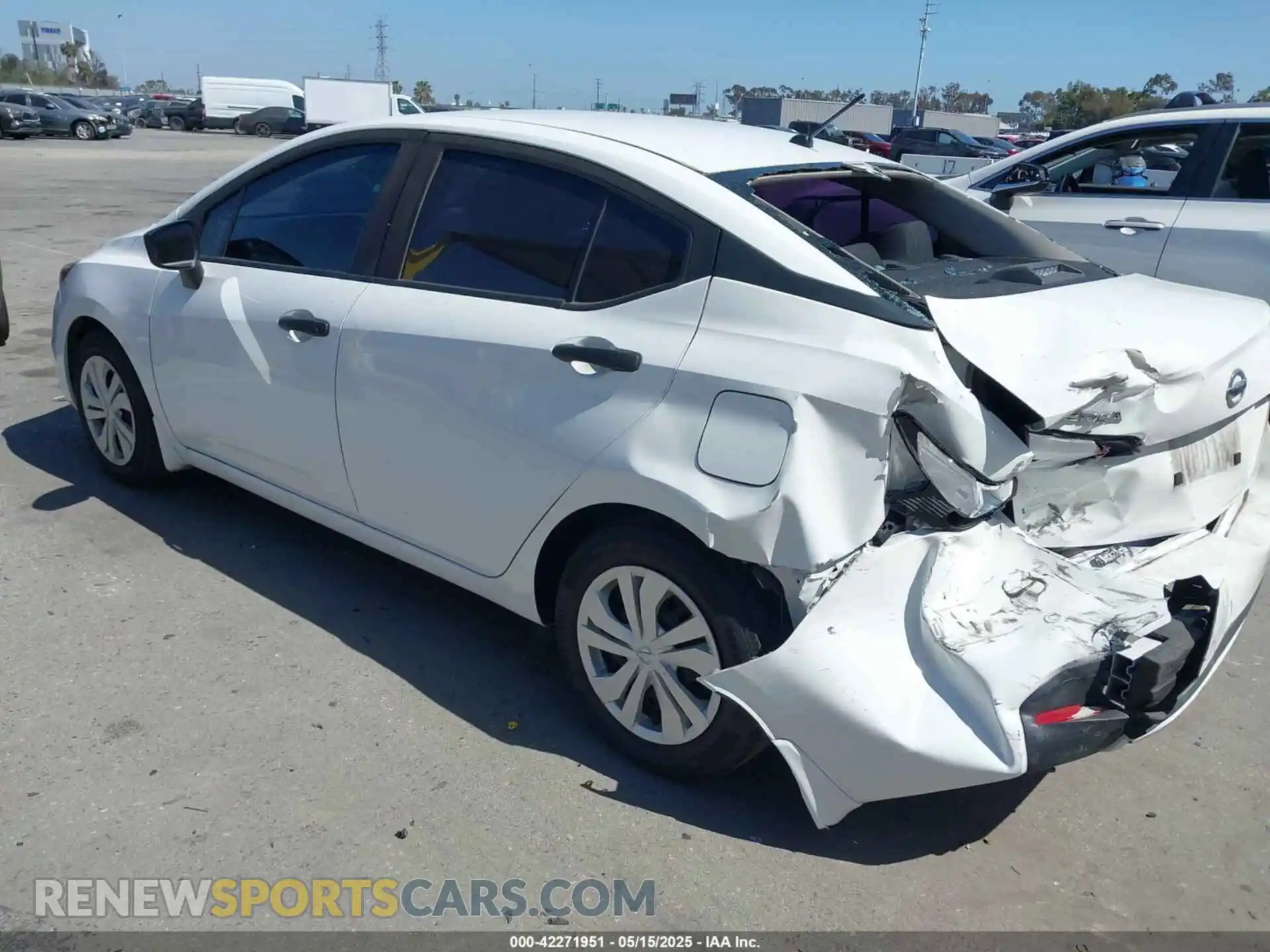 3 Photograph of a damaged car 3N1CN8DV7ML858743 NISSAN VERSA 2021