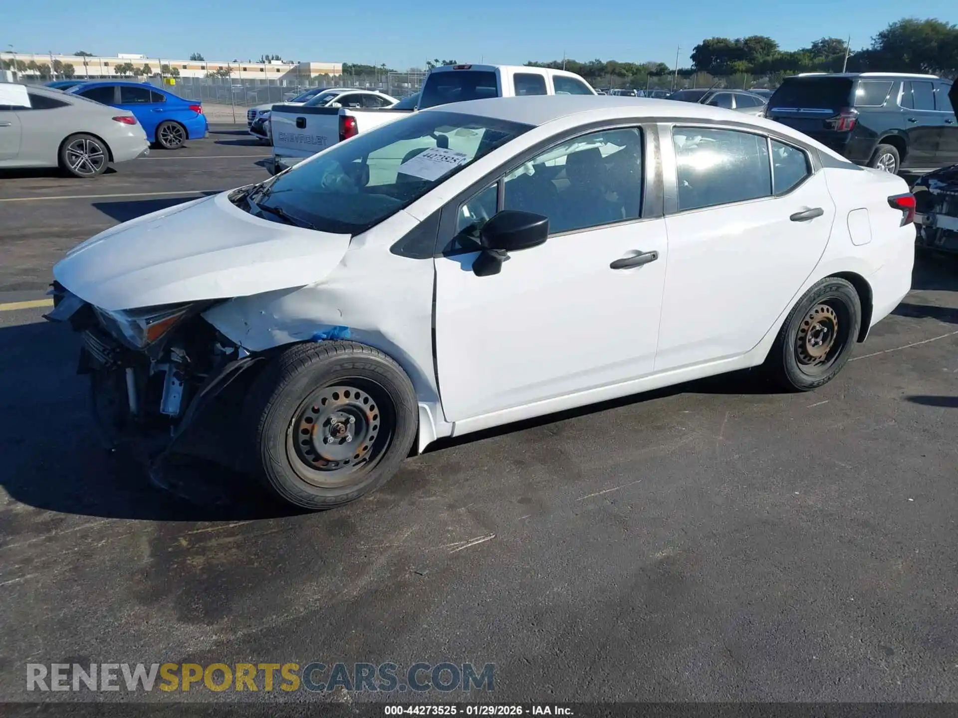 2 Photograph of a damaged car 3N1CN8DV7ML878510 NISSAN VERSA 2021