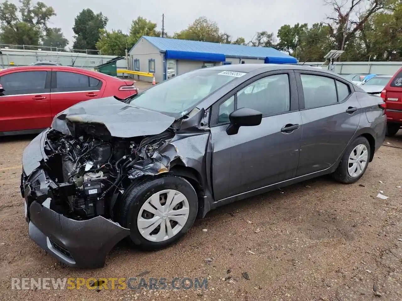 1 Photograph of a damaged car 3N1CN8DV7ML897042 NISSAN VERSA 2021