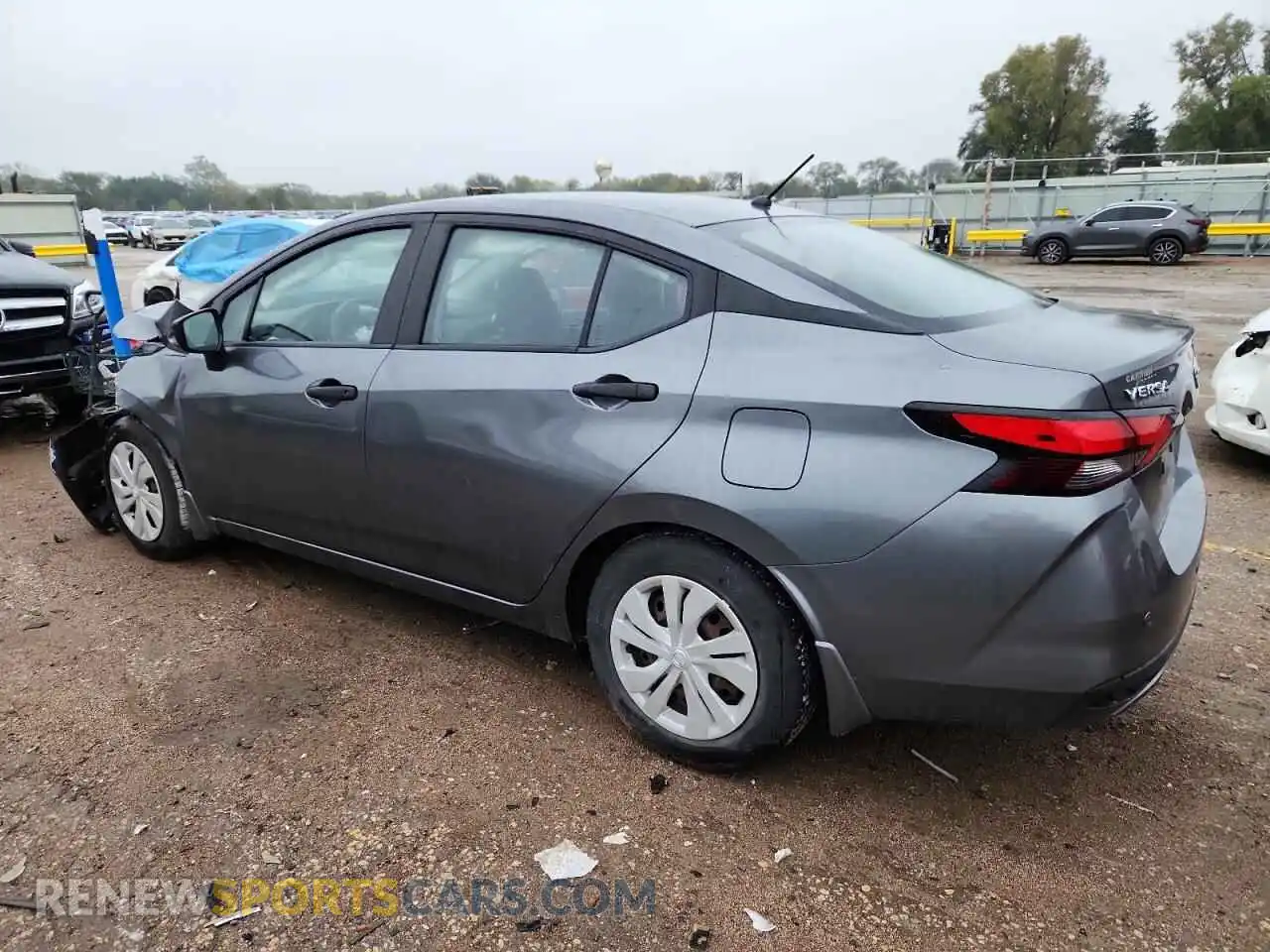 2 Photograph of a damaged car 3N1CN8DV7ML897042 NISSAN VERSA 2021