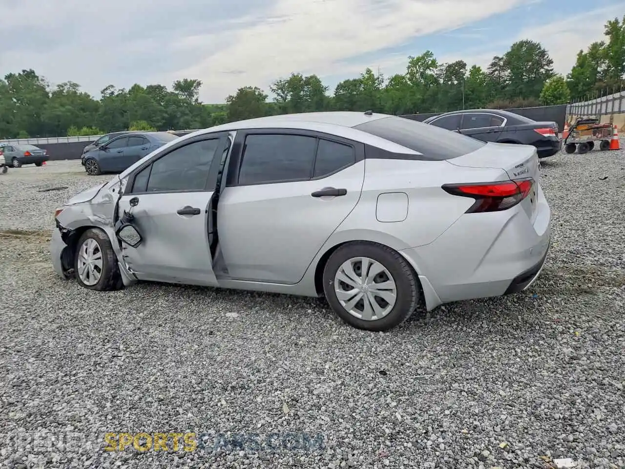 2 Photograph of a damaged car 3N1CN8DV7ML907861 NISSAN VERSA 2021