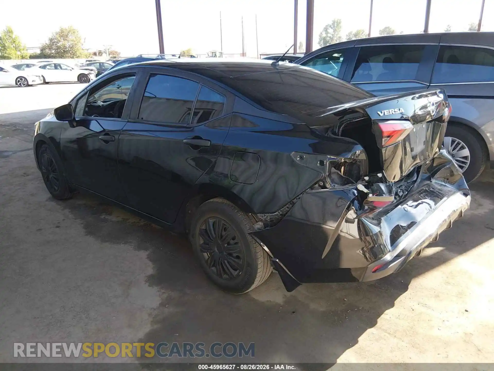 3 fotografías del automóvil dañado 3N1CN8DV7ML922408 NISSAN VERSA 2021