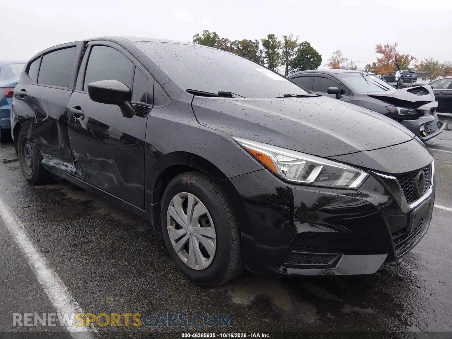 1 Photograph of a damaged car 3N1CN8DV8ML810197 NISSAN VERSA 2021