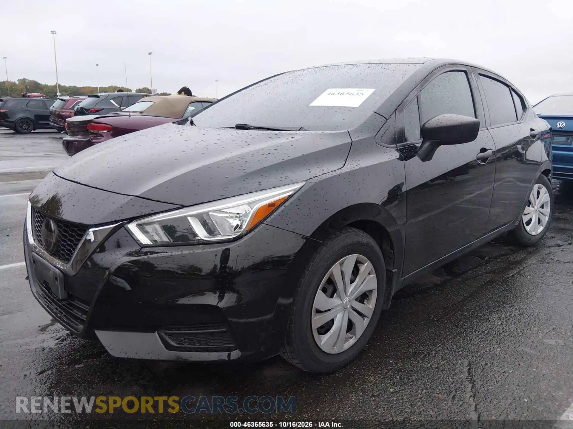 2 Photograph of a damaged car 3N1CN8DV8ML810197 NISSAN VERSA 2021