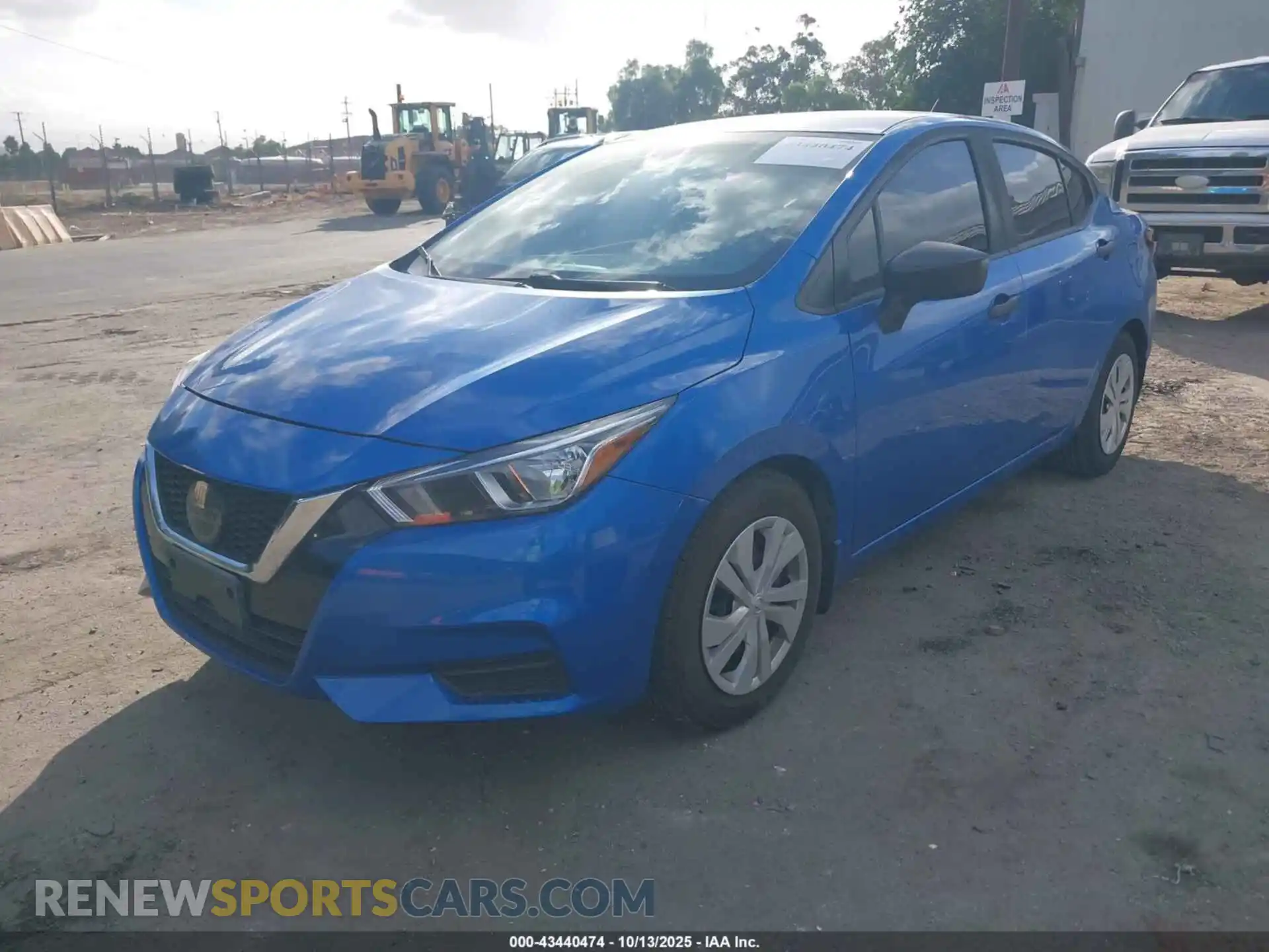 2 Photograph of a damaged car 3N1CN8DV8ML820888 NISSAN VERSA 2021