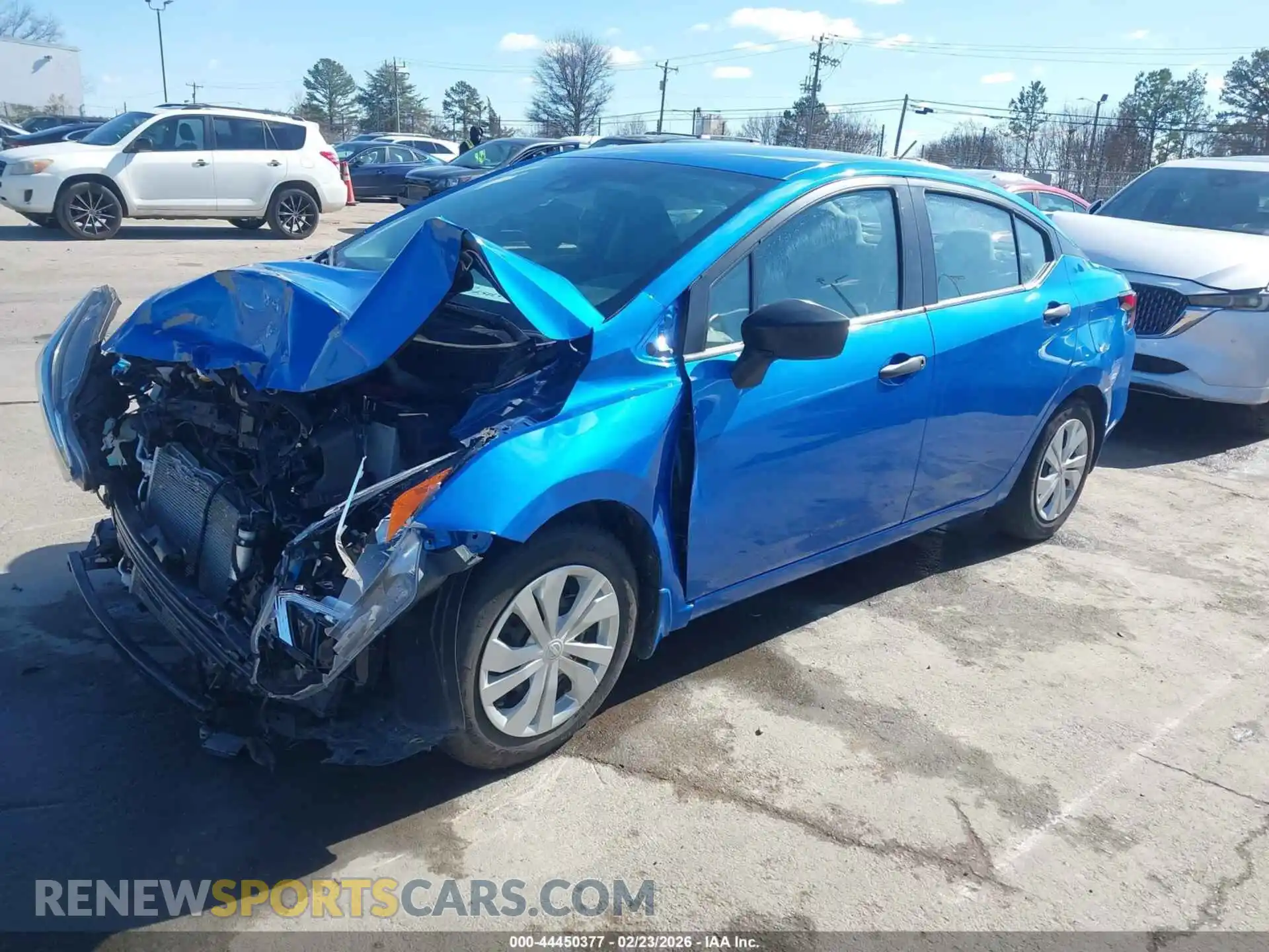 2 Photograph of a damaged car 3N1CN8DV8ML858198 NISSAN VERSA 2021