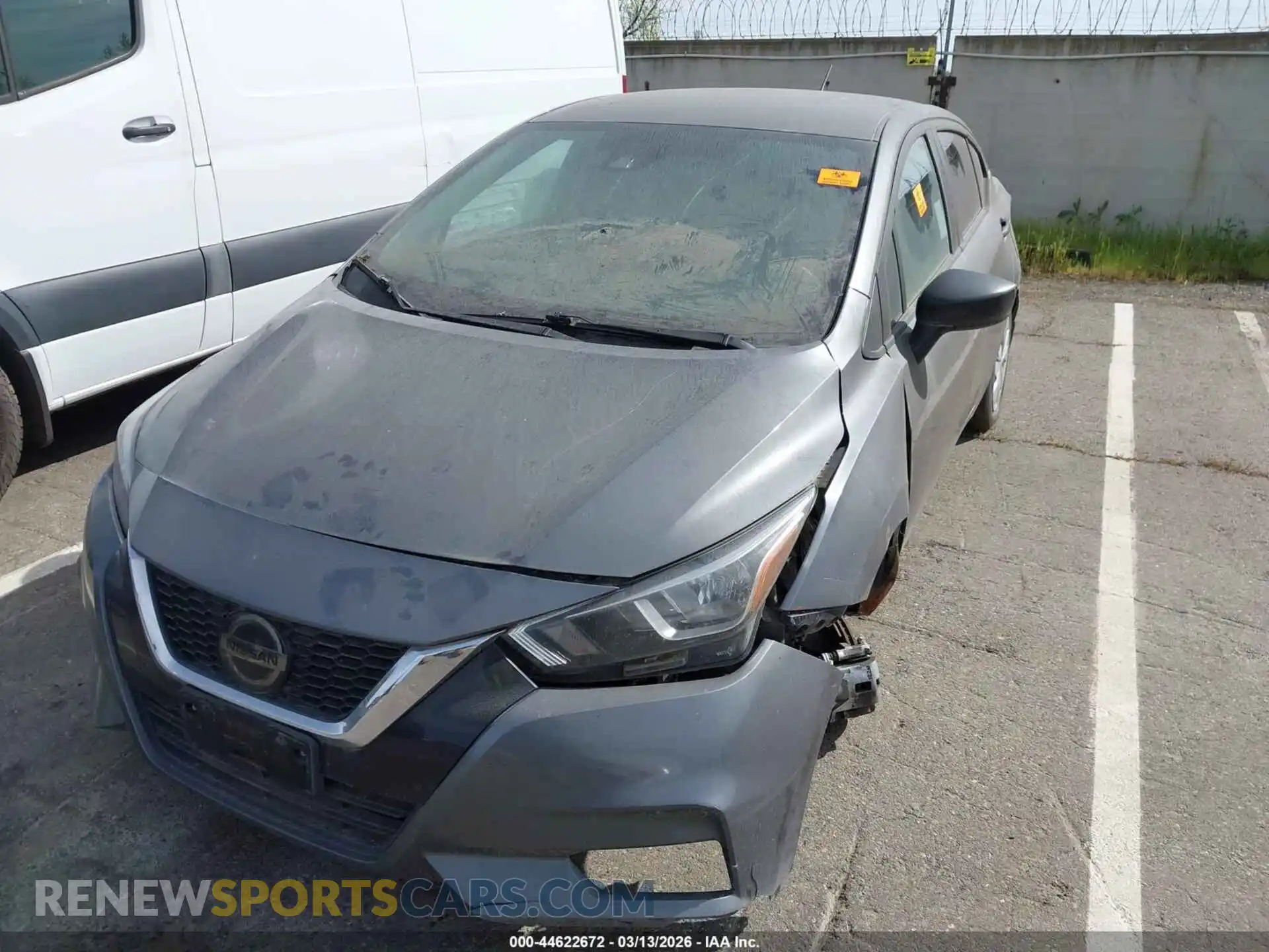 2 Photograph of a damaged car 3N1CN8DV8ML858766 NISSAN VERSA 2021