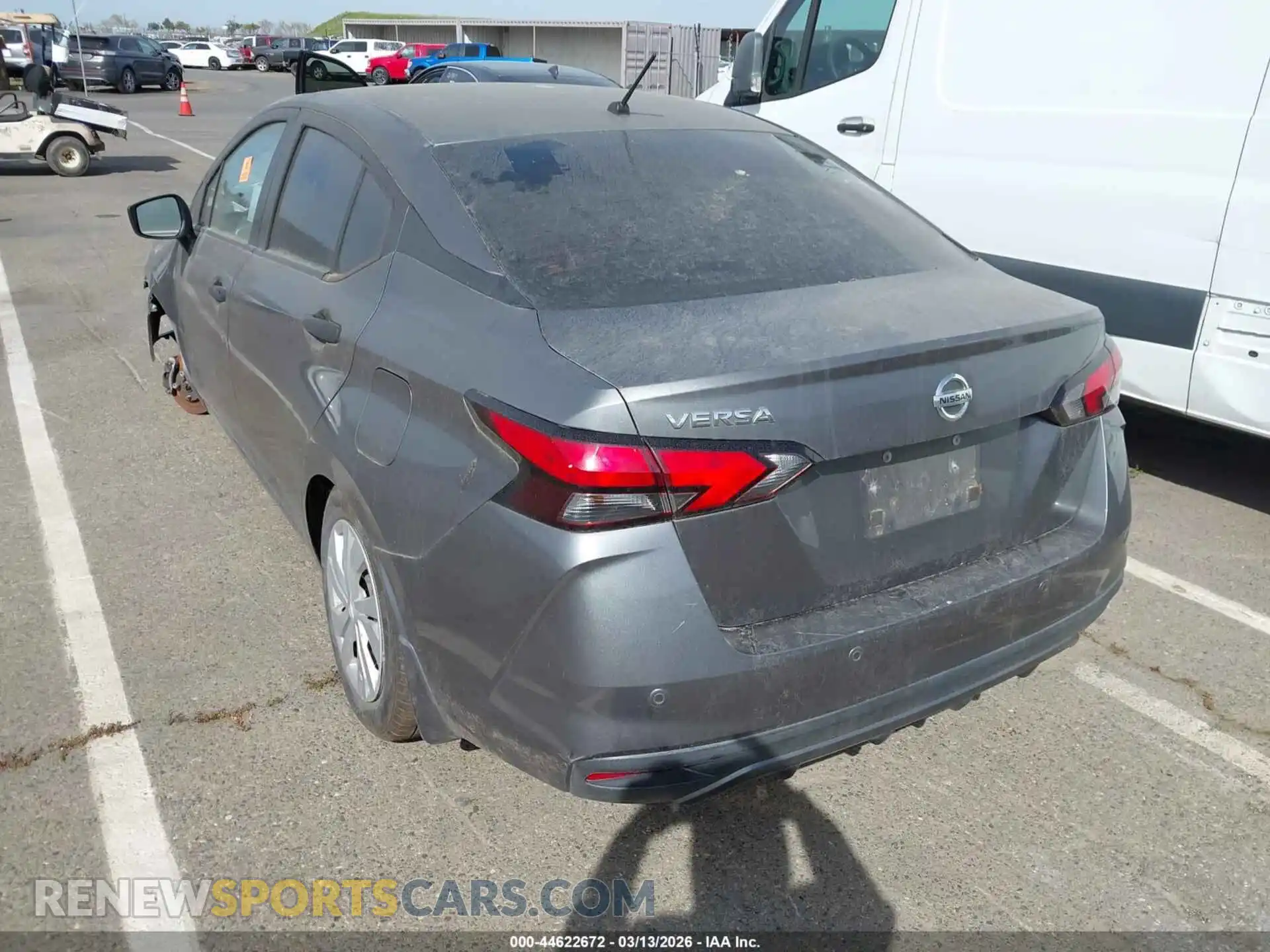 3 Photograph of a damaged car 3N1CN8DV8ML858766 NISSAN VERSA 2021