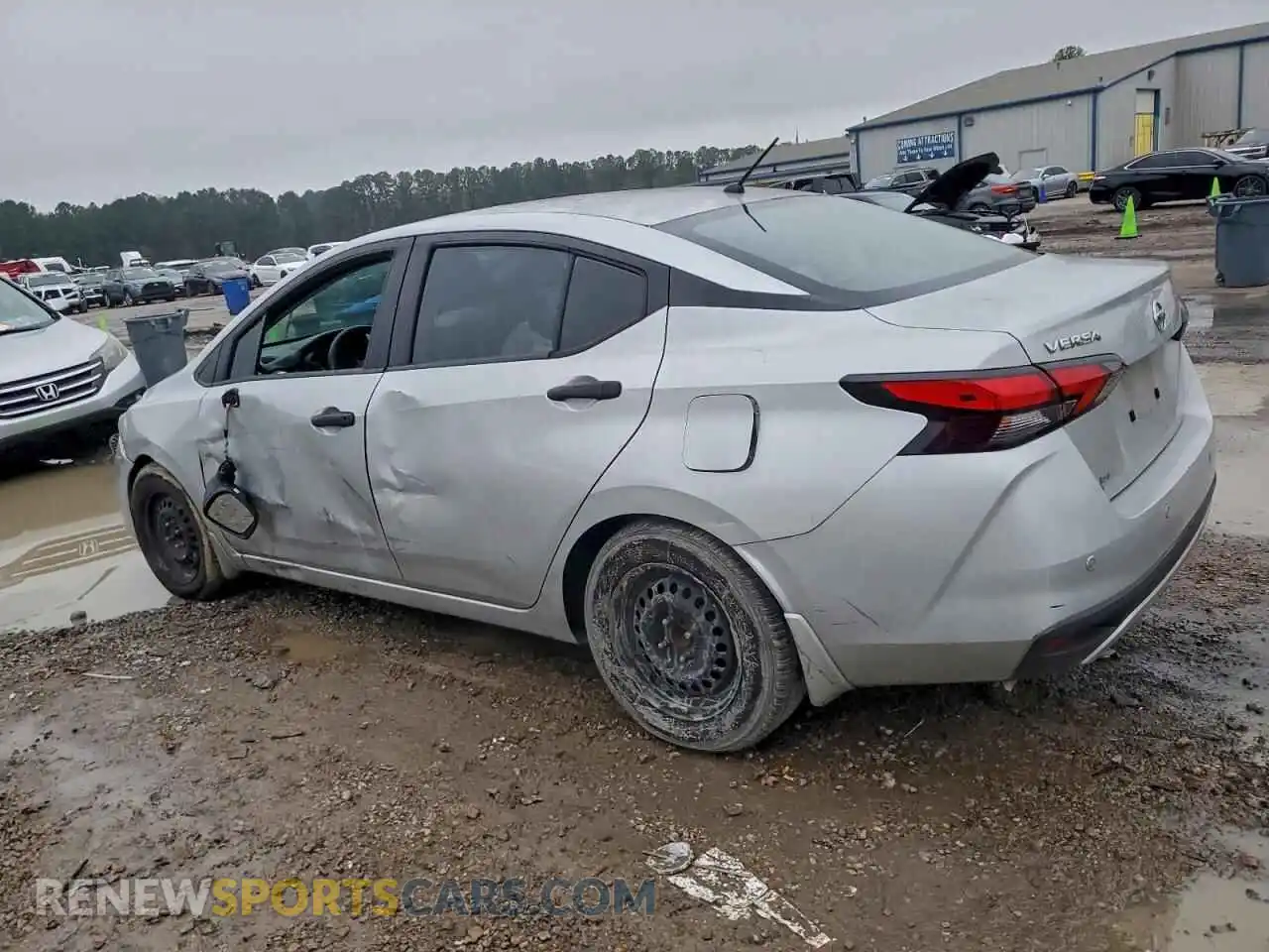 2 Photograph of a damaged car 3N1CN8DV8ML859089 NISSAN VERSA 2021