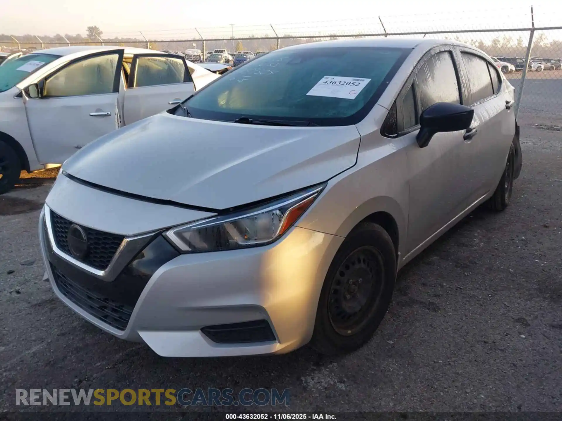 2 Photograph of a damaged car 3N1CN8DV8ML859304 NISSAN VERSA 2021