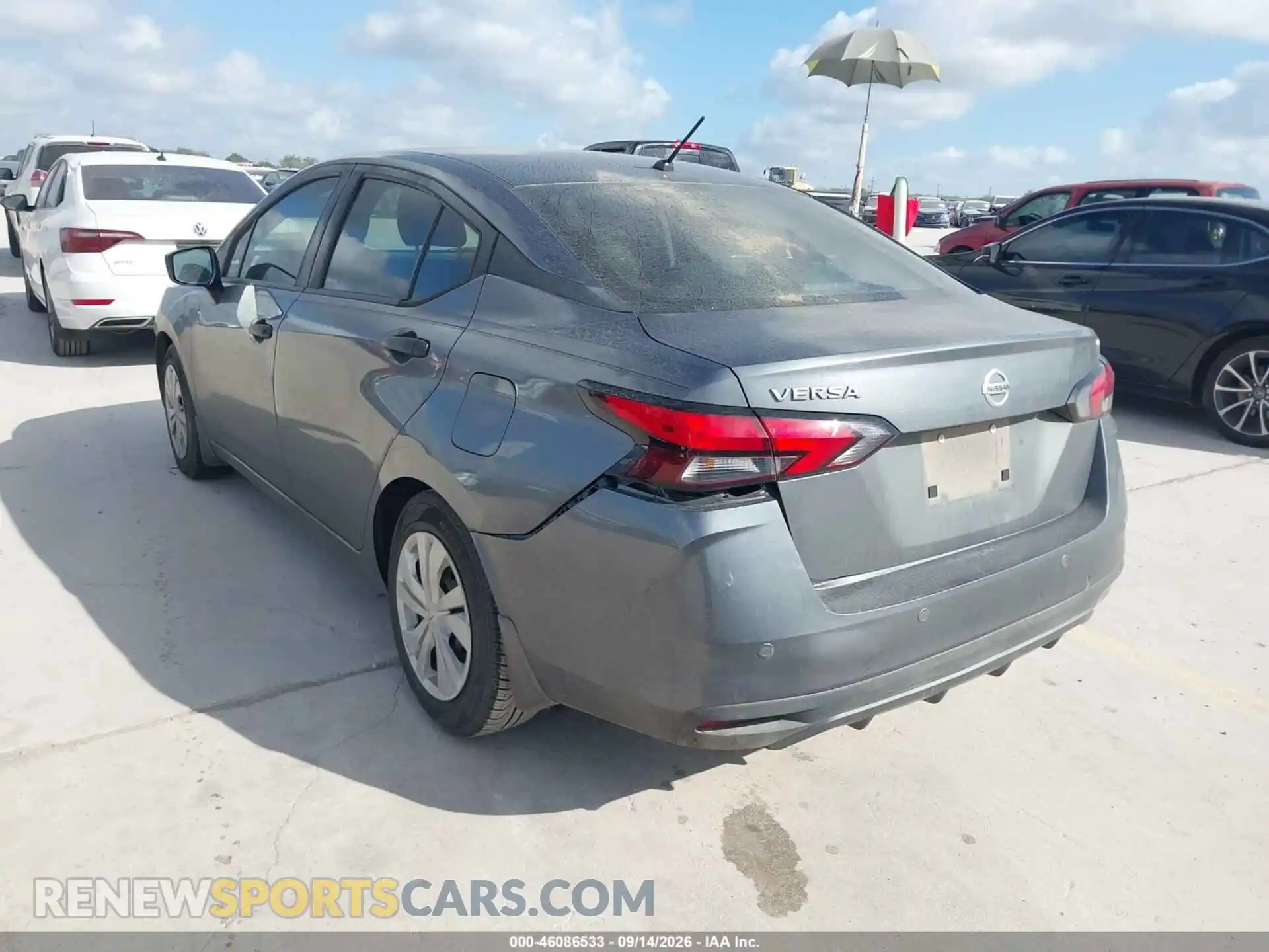 3 Photograph of a damaged car 3N1CN8DV8ML879875 NISSAN VERSA 2021