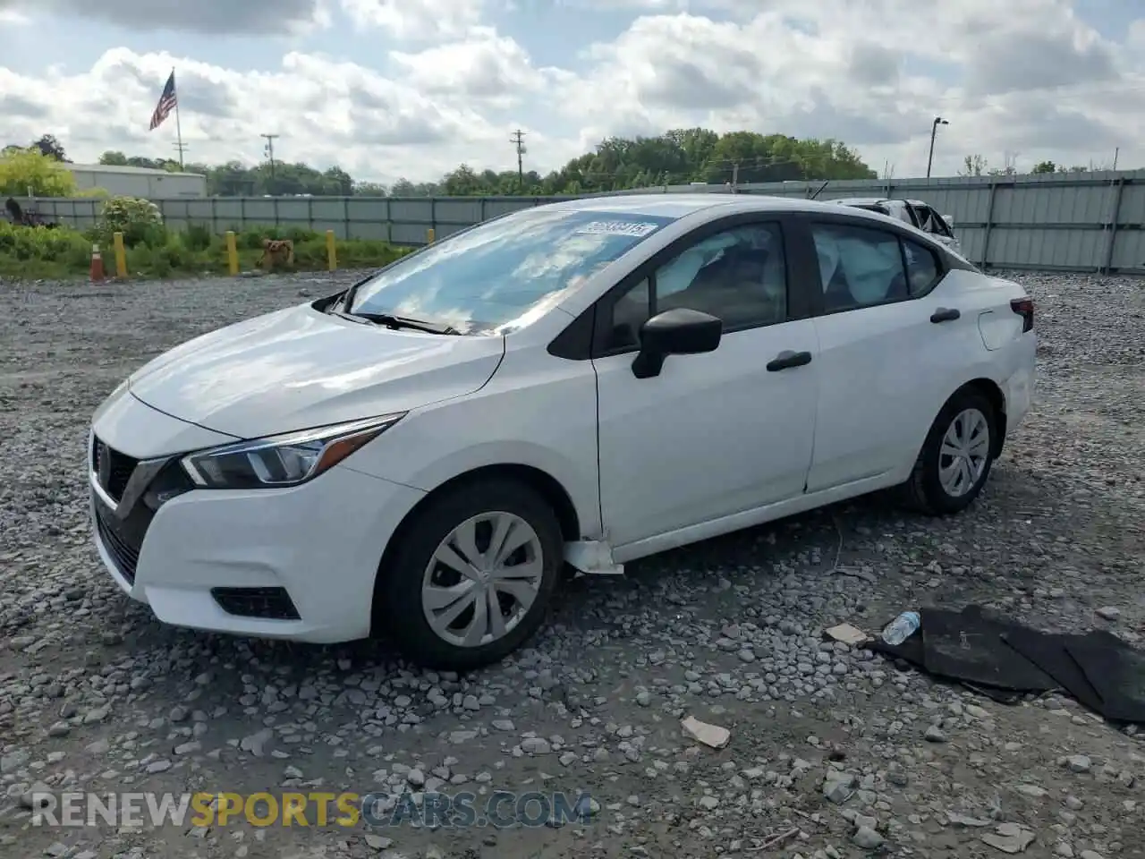 1 Photograph of a damaged car 3N1CN8DV8ML894957 NISSAN VERSA 2021