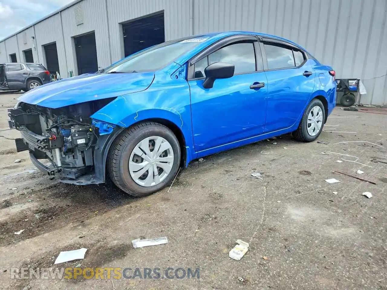 1 Photograph of a damaged car 3N1CN8DV8ML904242 NISSAN VERSA 2021