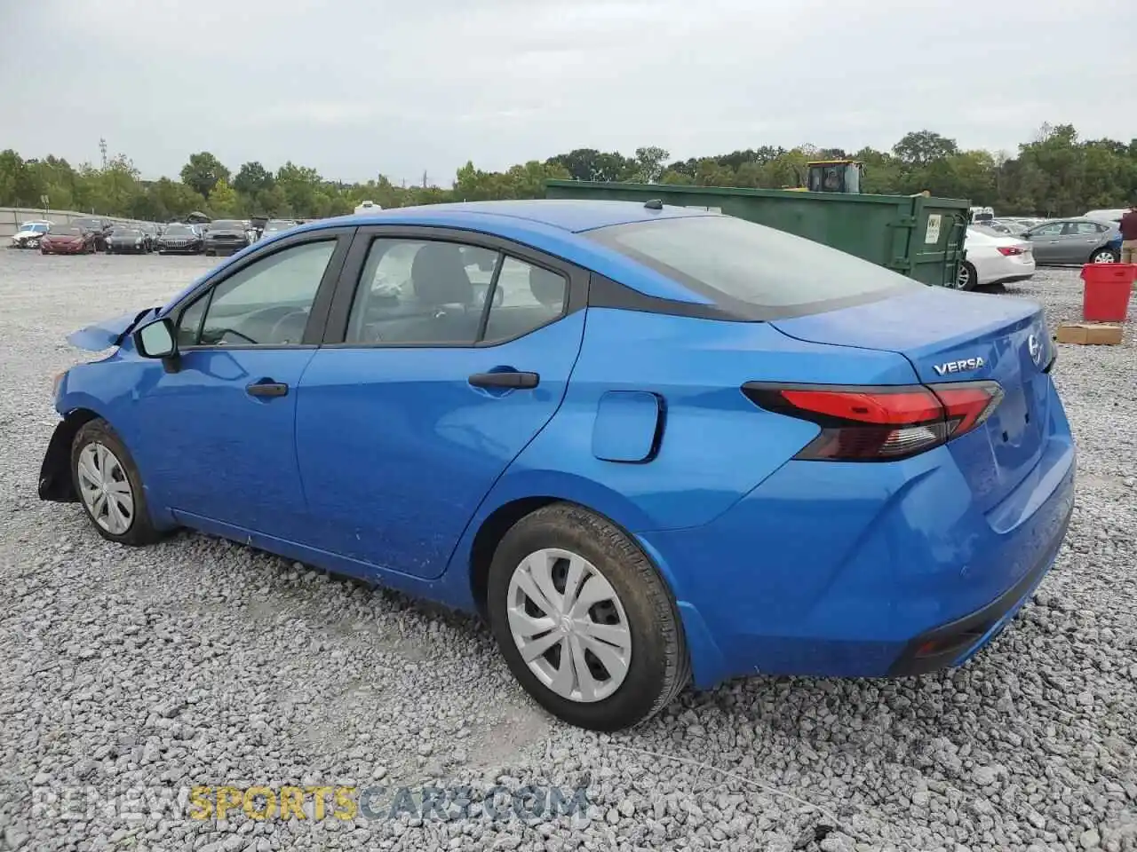 2 Photograph of a damaged car 3N1CN8DV8ML919050 NISSAN VERSA 2021