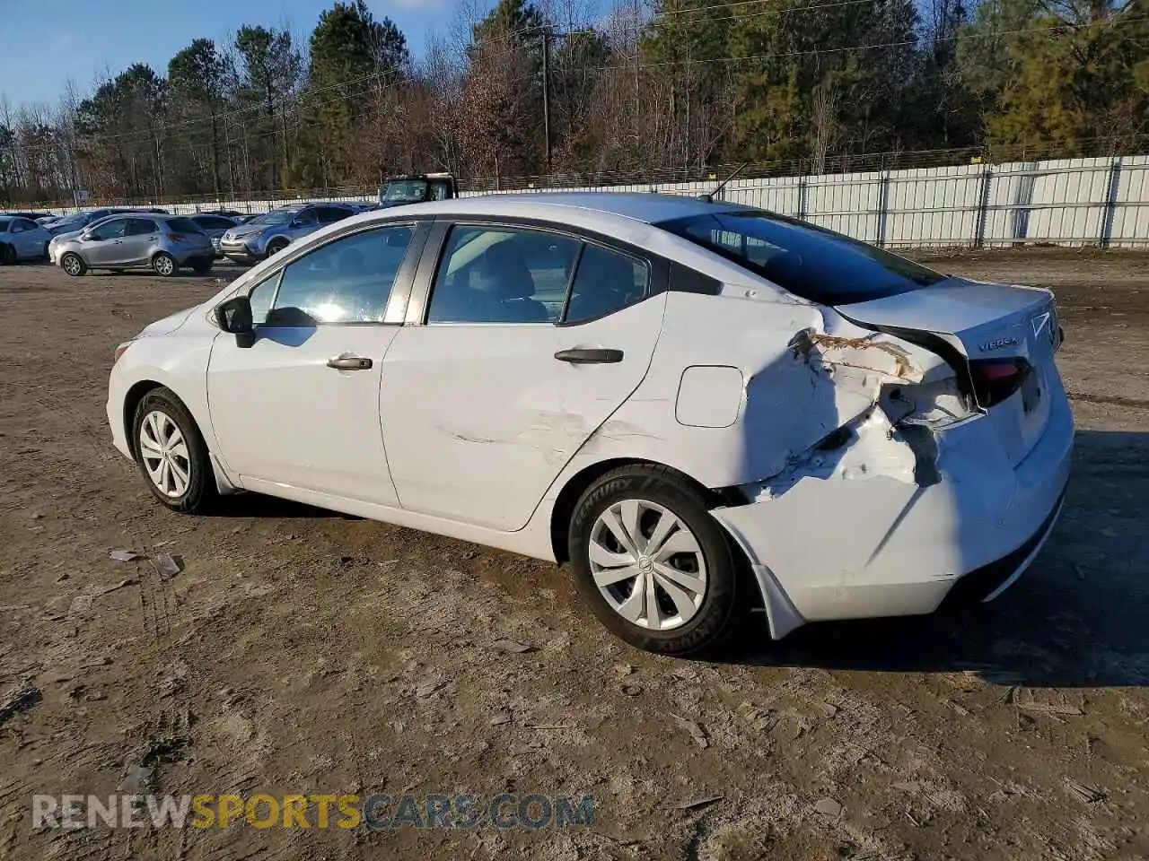 2 Photograph of a damaged car 3N1CN8DV9ML807857 NISSAN VERSA 2021