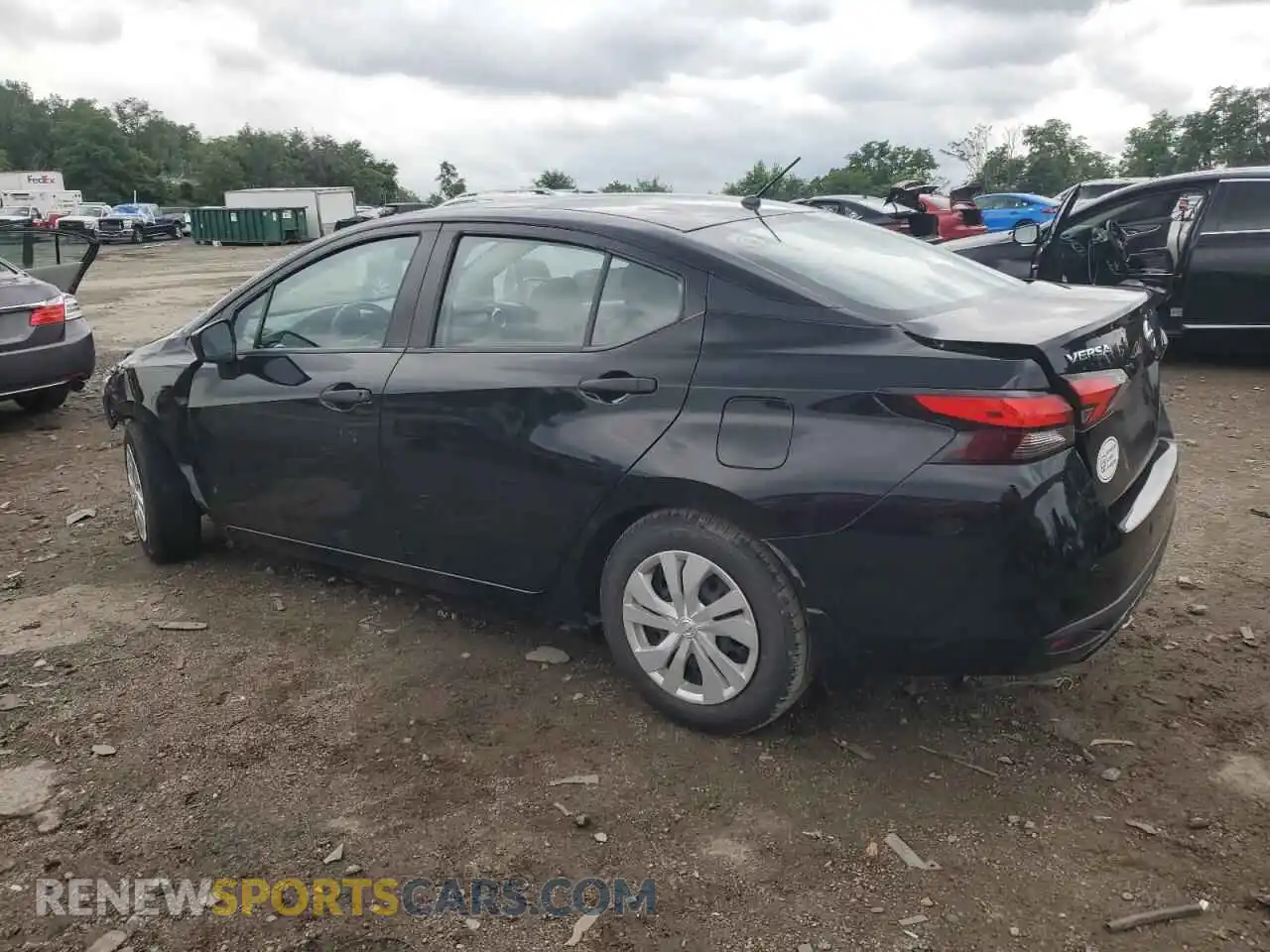 2 Photograph of a damaged car 3N1CN8DV9ML808846 NISSAN VERSA 2021