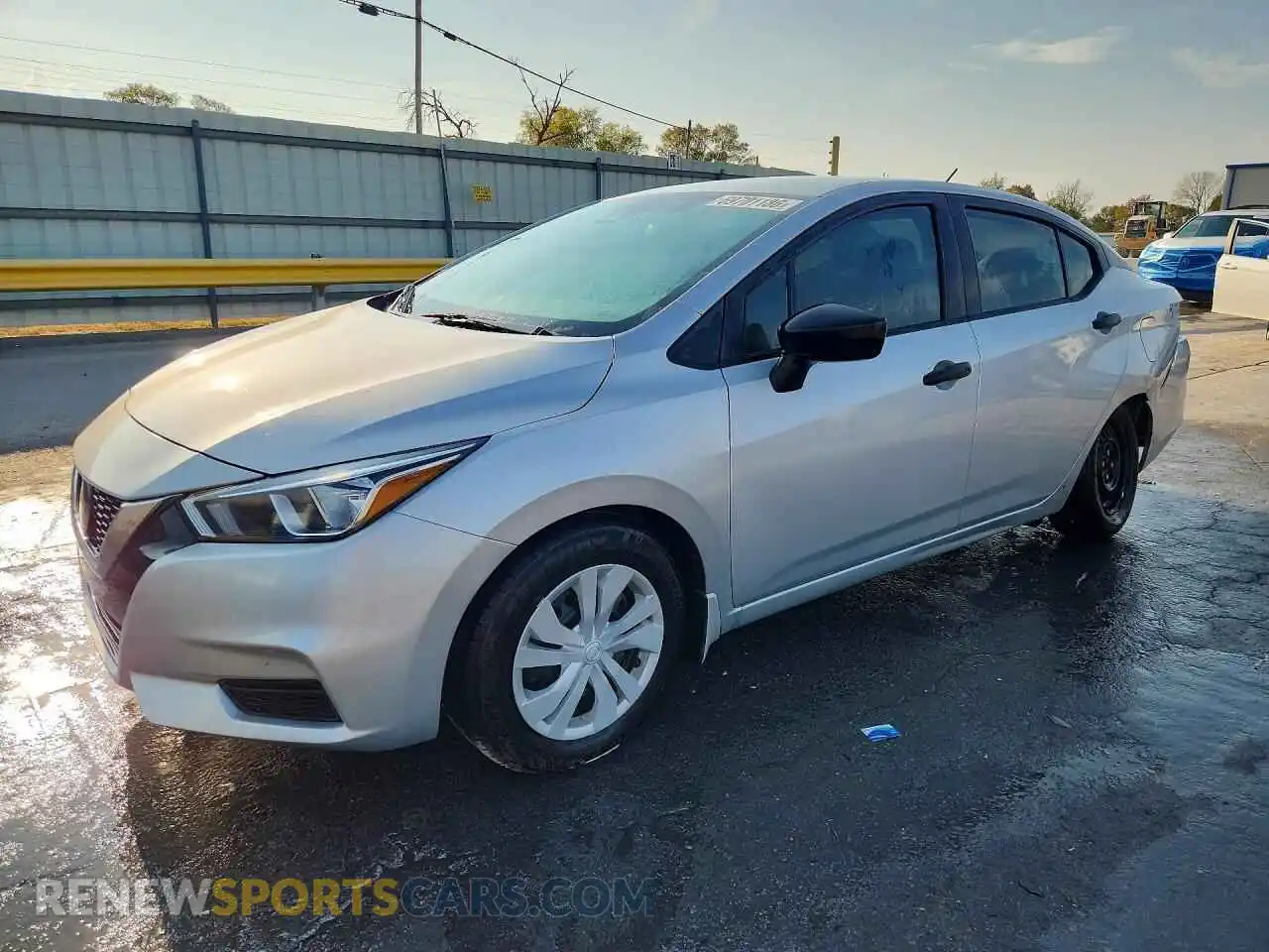 1 Photograph of a damaged car 3N1CN8DV9ML809821 NISSAN VERSA 2021