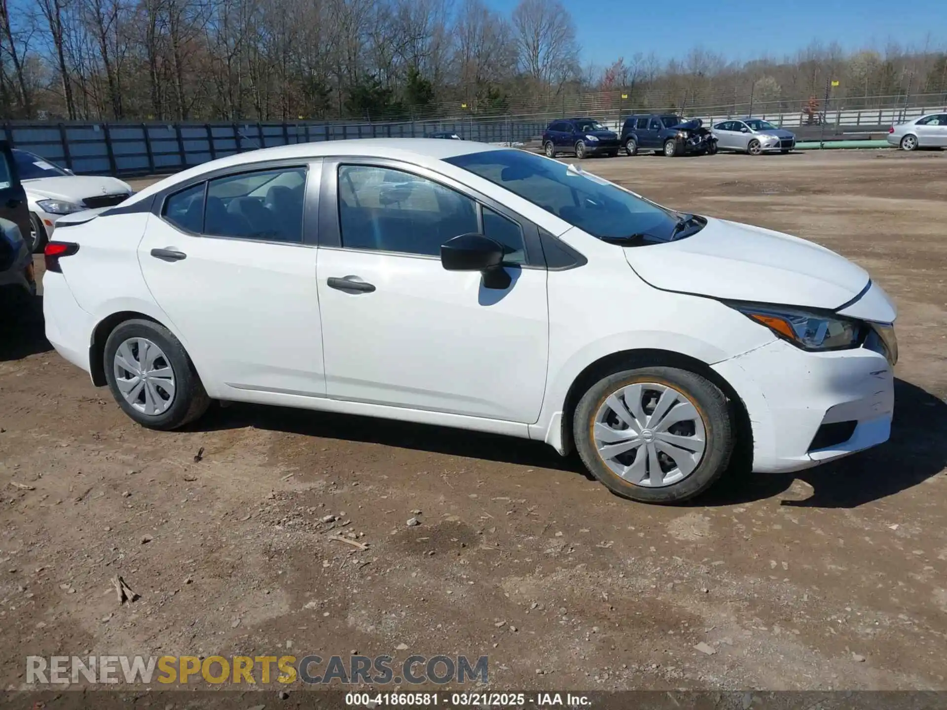 1 Photograph of a damaged car 3N1CN8DV9ML810144 NISSAN VERSA 2021