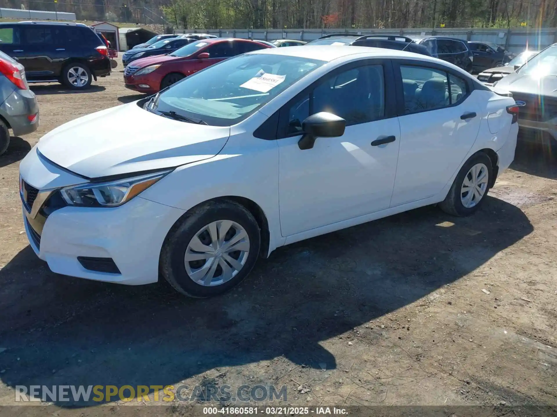 2 Photograph of a damaged car 3N1CN8DV9ML810144 NISSAN VERSA 2021