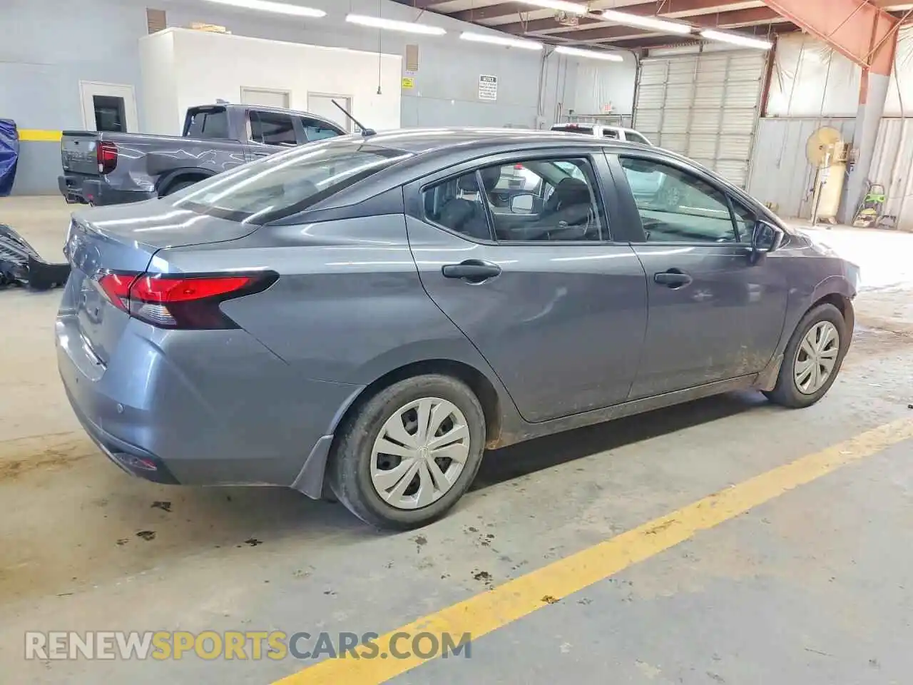 3 fotografías del automóvil dañado 3N1CN8DV9ML851857 NISSAN VERSA 2021