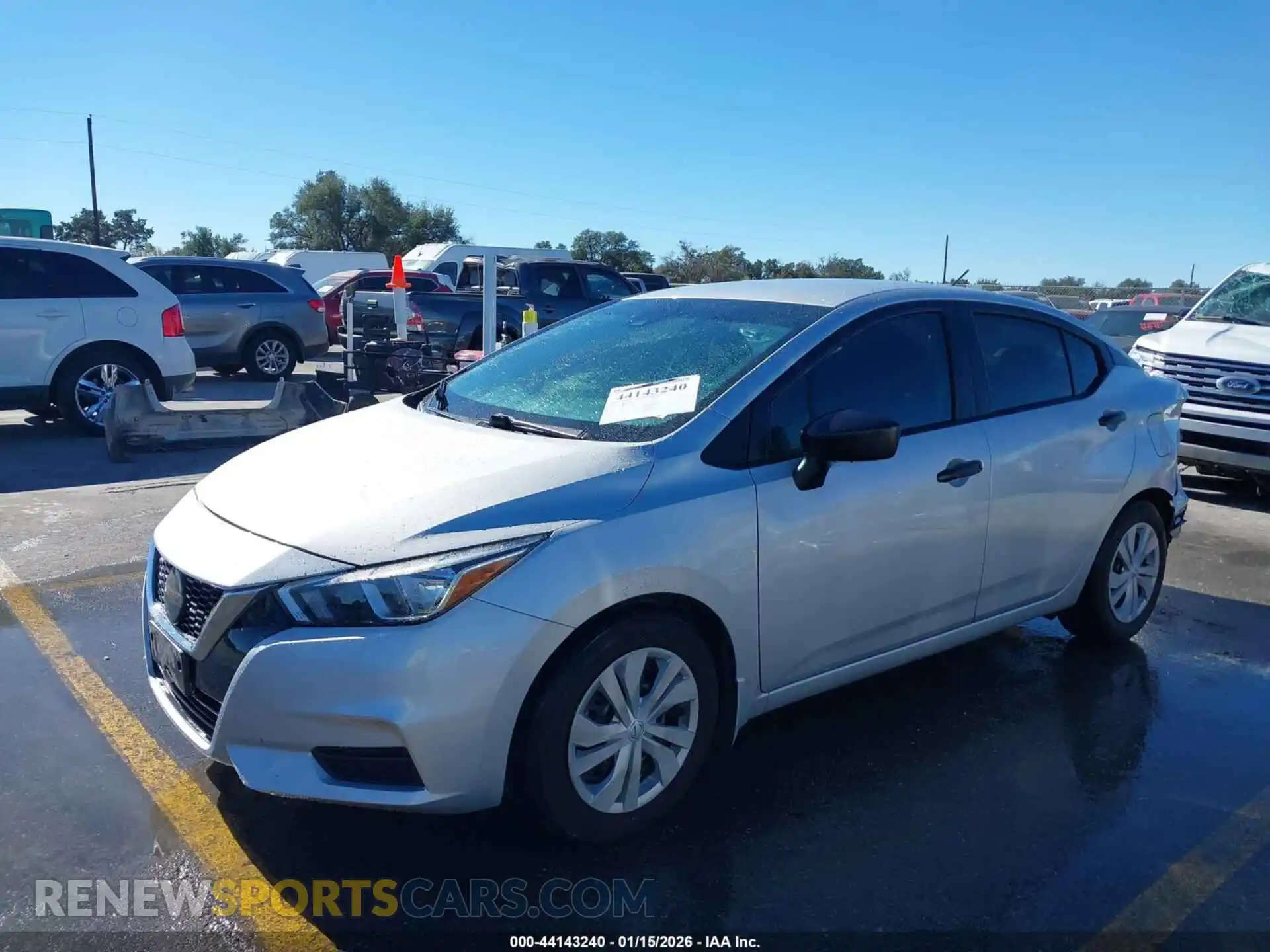 2 Photograph of a damaged car 3N1CN8DV9ML895504 NISSAN VERSA 2021
