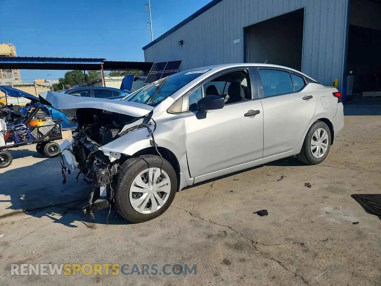 1 fotografías del automóvil dañado 3N1CN8DV9ML907778 NISSAN VERSA 2021