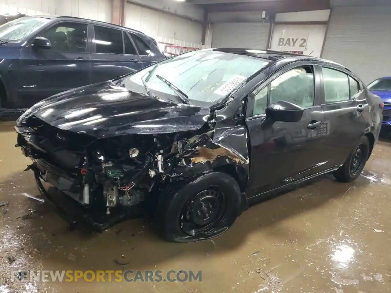 1 Photograph of a damaged car 3N1CN8DV9ML911474 NISSAN VERSA 2021