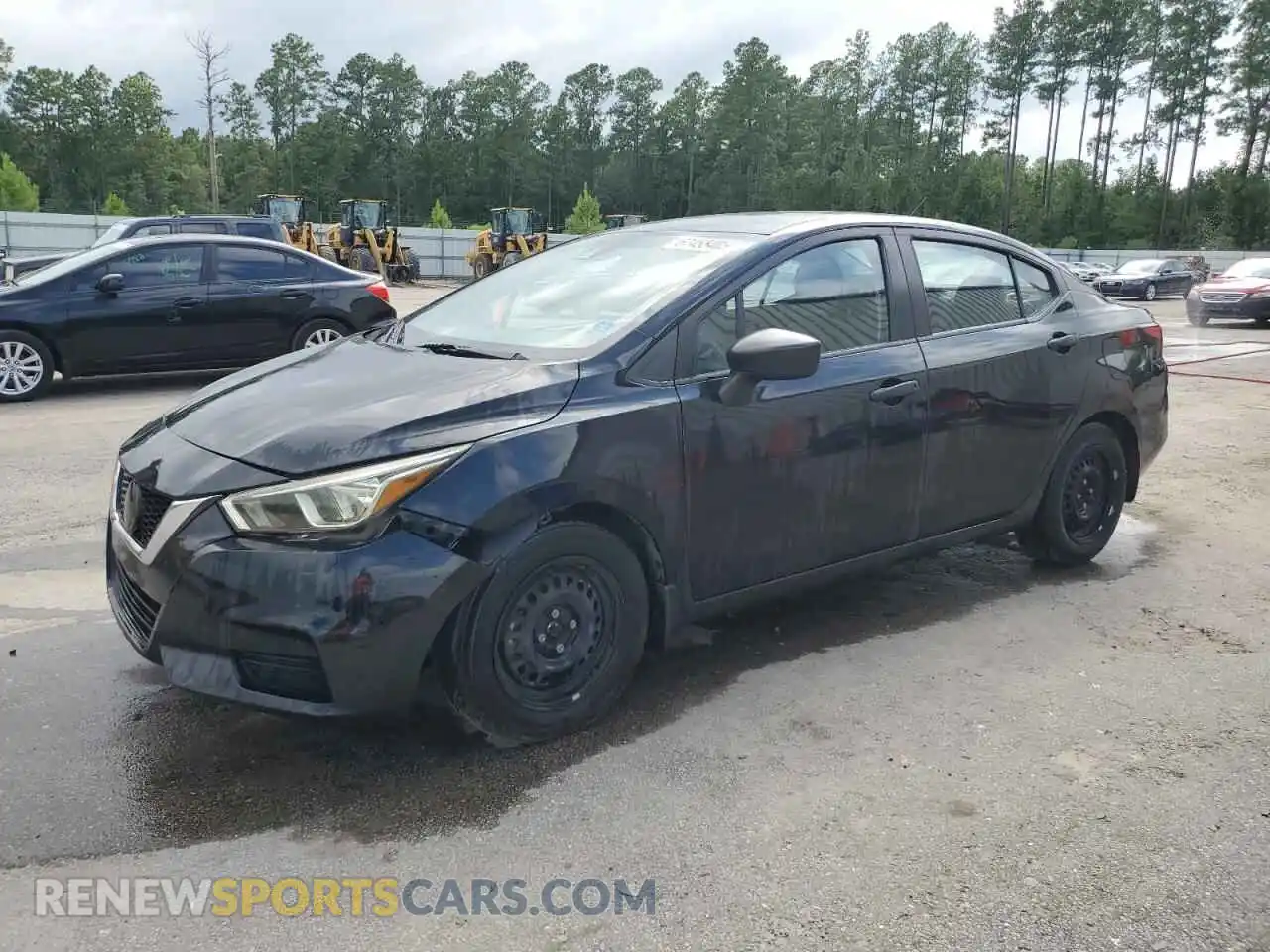 1 Photograph of a damaged car 3N1CN8DVXML807897 NISSAN VERSA 2021