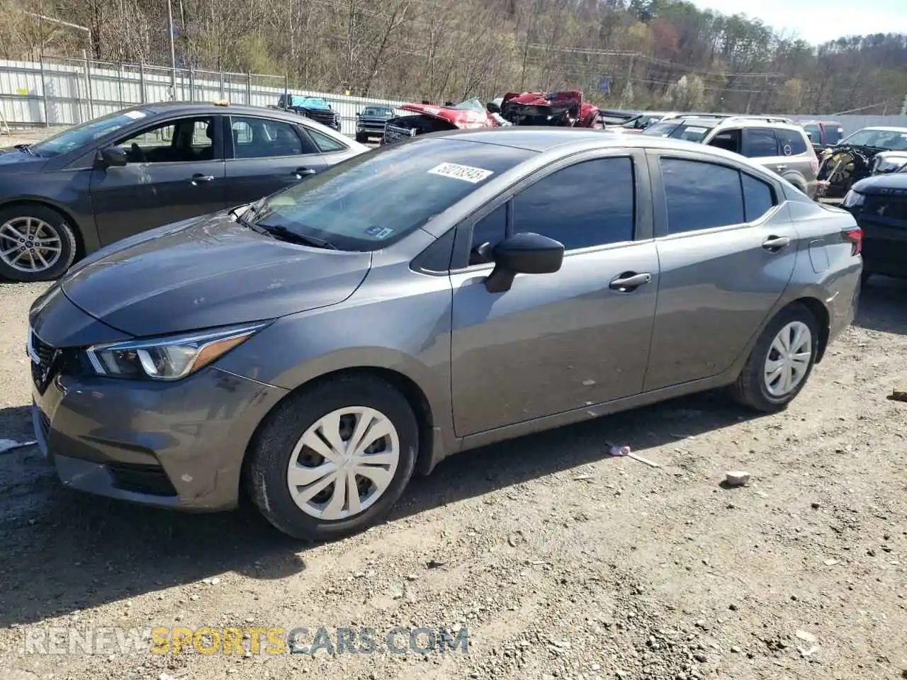 1 Photograph of a damaged car 3N1CN8DVXML808810 NISSAN VERSA 2021