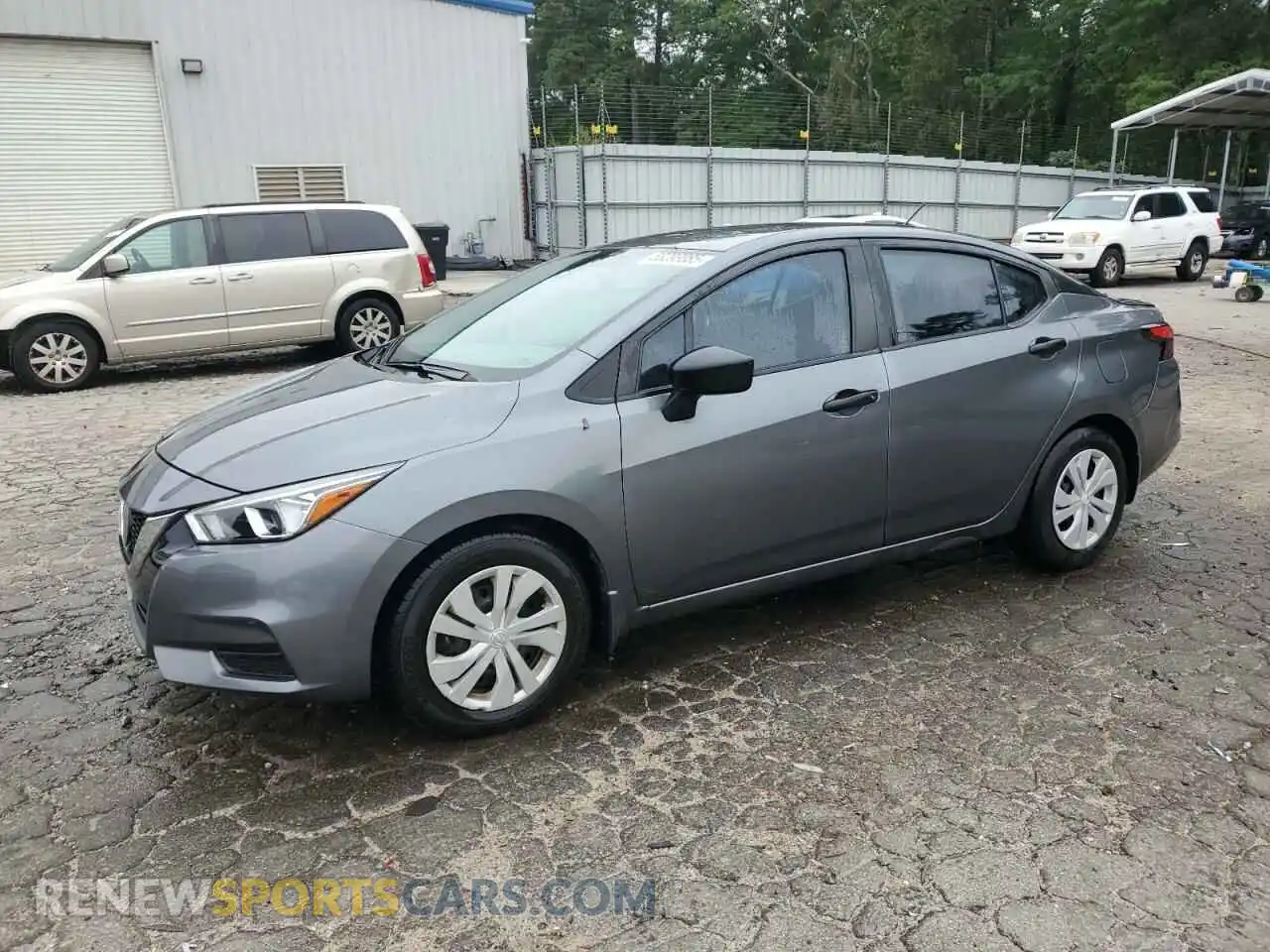 1 Photograph of a damaged car 3N1CN8DVXML809648 NISSAN VERSA 2021