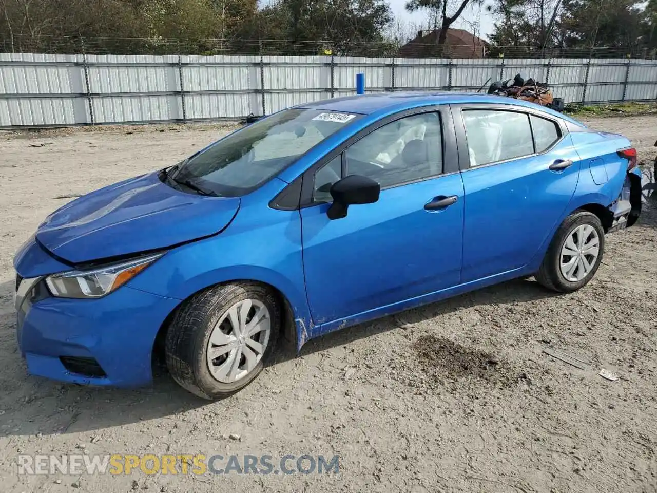1 Photograph of a damaged car 3N1CN8DVXML880624 NISSAN VERSA 2021