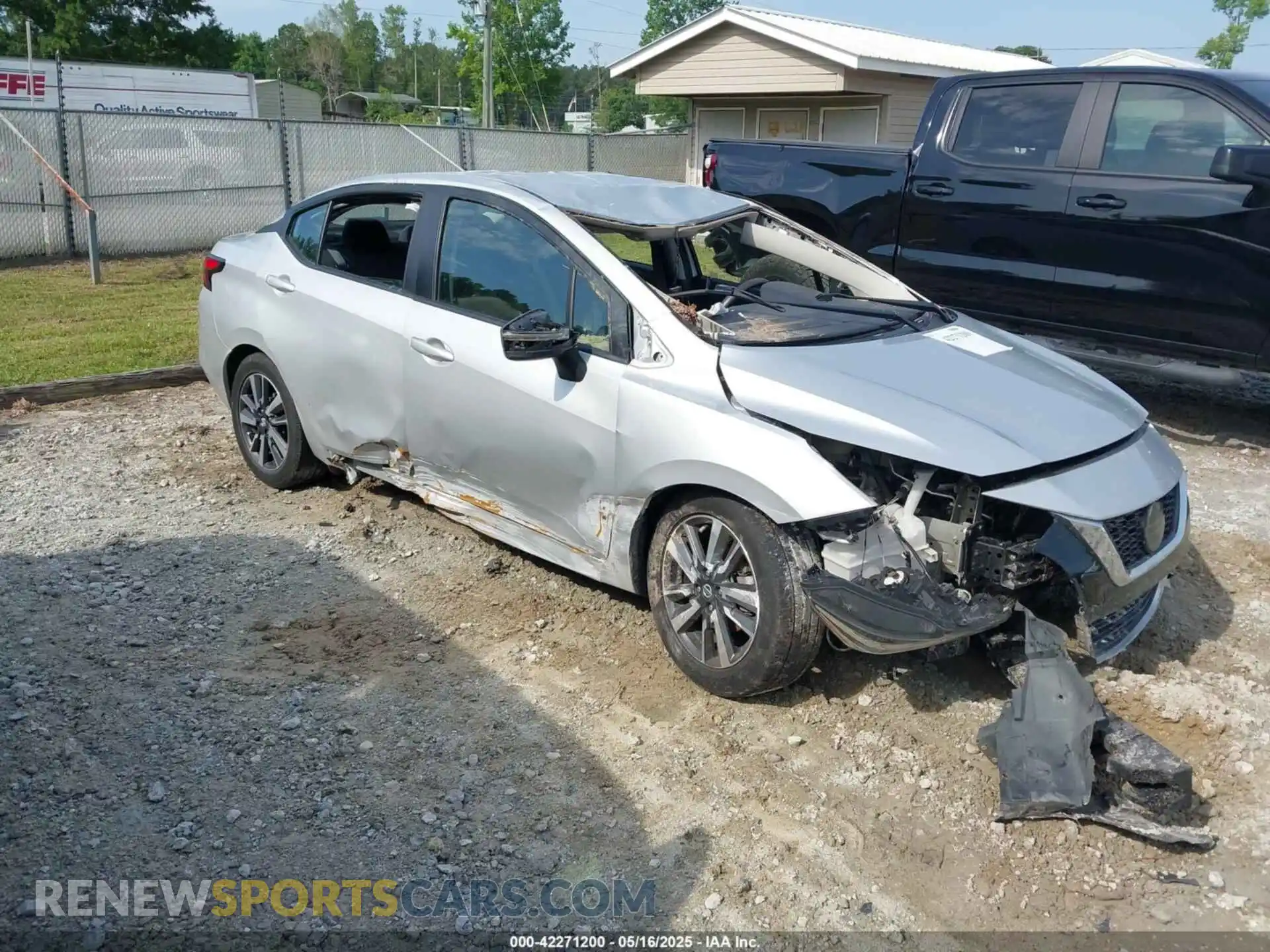 1 Photograph of a damaged car 3N1CN8EV0ML812198 NISSAN VERSA 2021