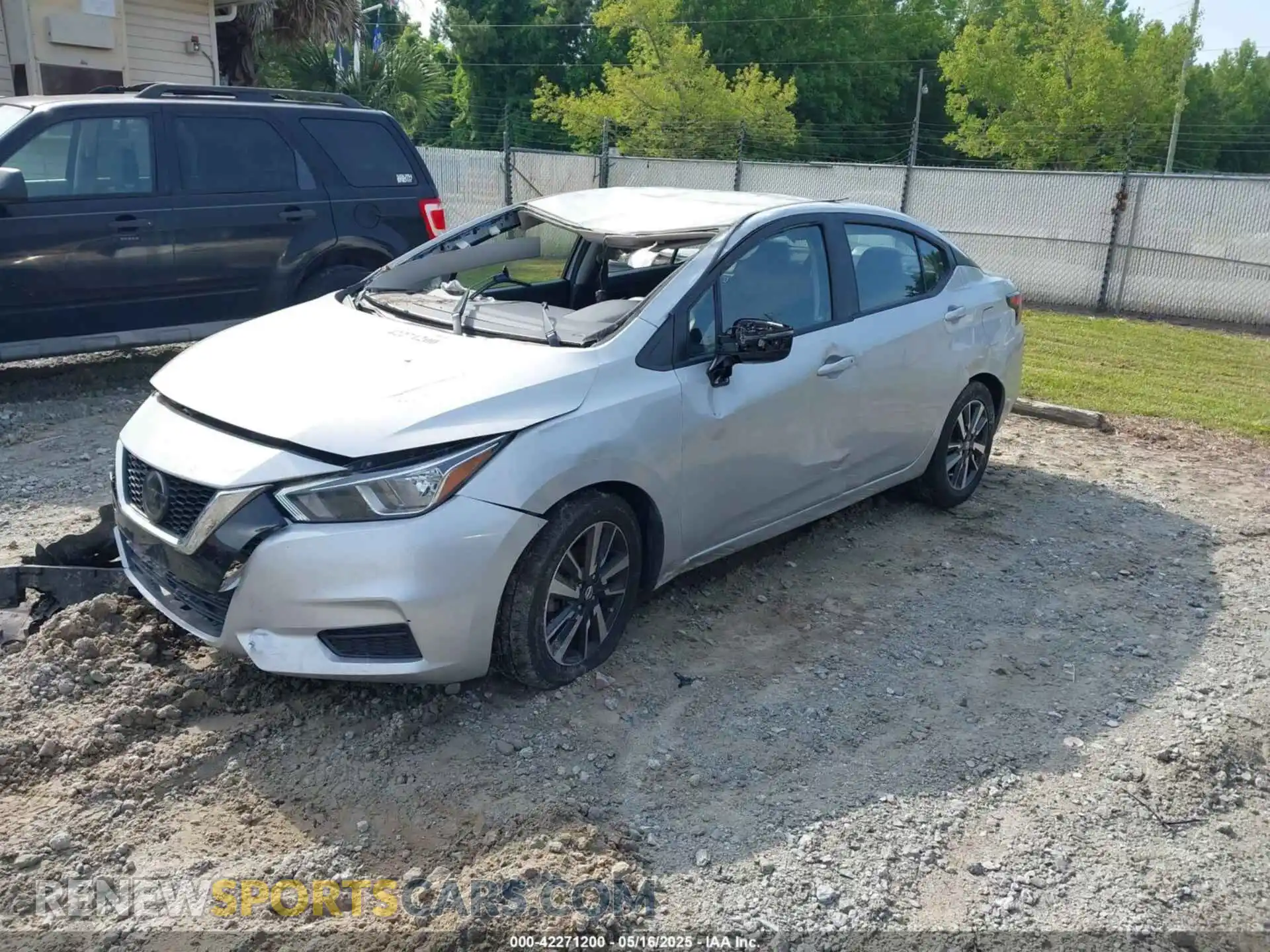 2 Photograph of a damaged car 3N1CN8EV0ML812198 NISSAN VERSA 2021