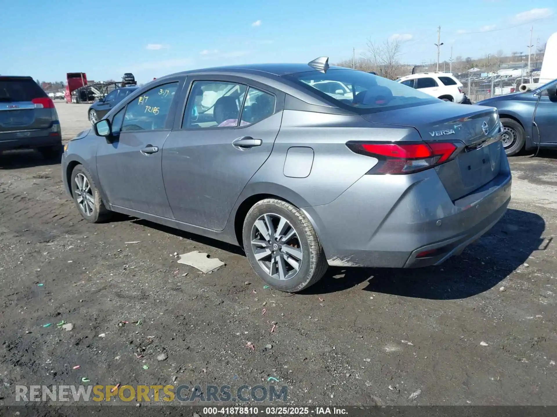 3 Photograph of a damaged car 3N1CN8EV0ML819040 NISSAN VERSA 2021