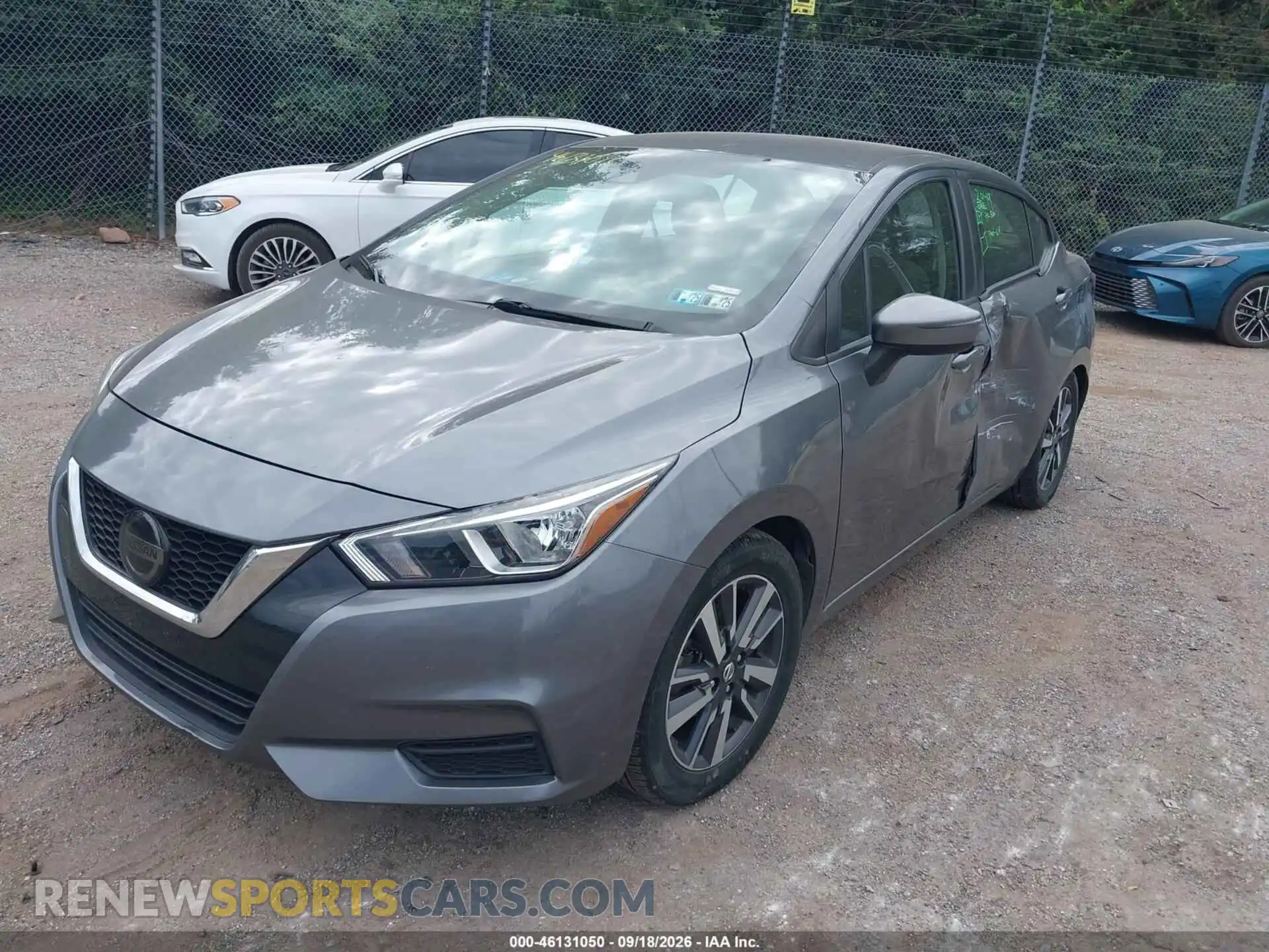 2 Photograph of a damaged car 3N1CN8EV0ML821435 NISSAN VERSA 2021