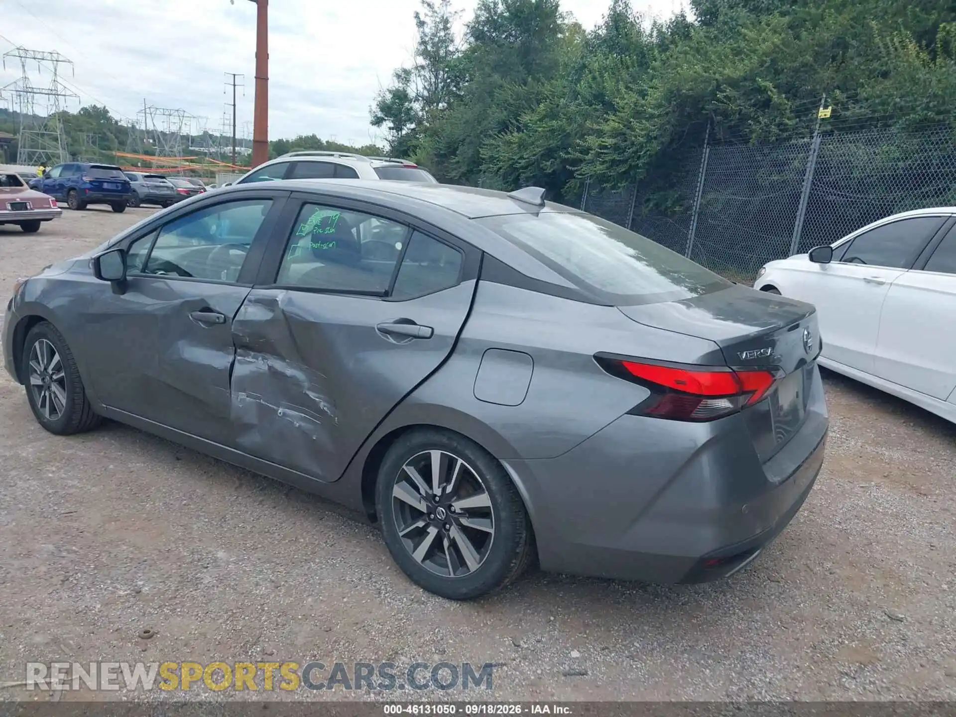 3 Photograph of a damaged car 3N1CN8EV0ML821435 NISSAN VERSA 2021