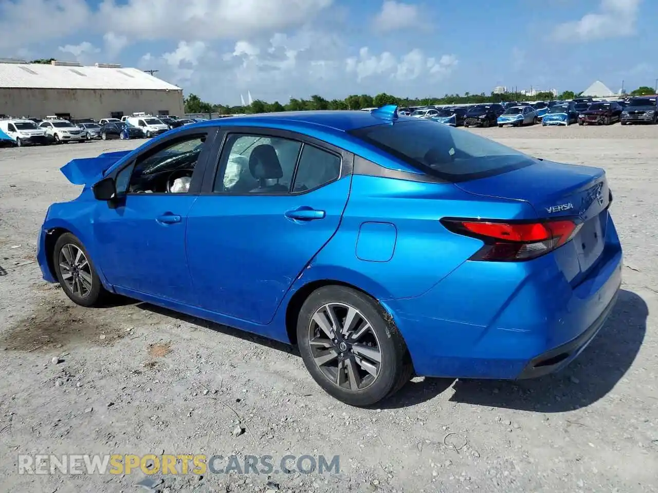 2 Photograph of a damaged car 3N1CN8EV0ML823539 NISSAN VERSA 2021