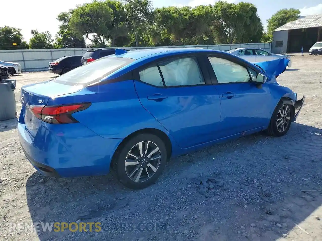 3 Photograph of a damaged car 3N1CN8EV0ML823539 NISSAN VERSA 2021