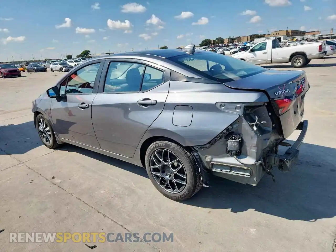 2 Photograph of a damaged car 3N1CN8EV0ML823542 NISSAN VERSA 2021
