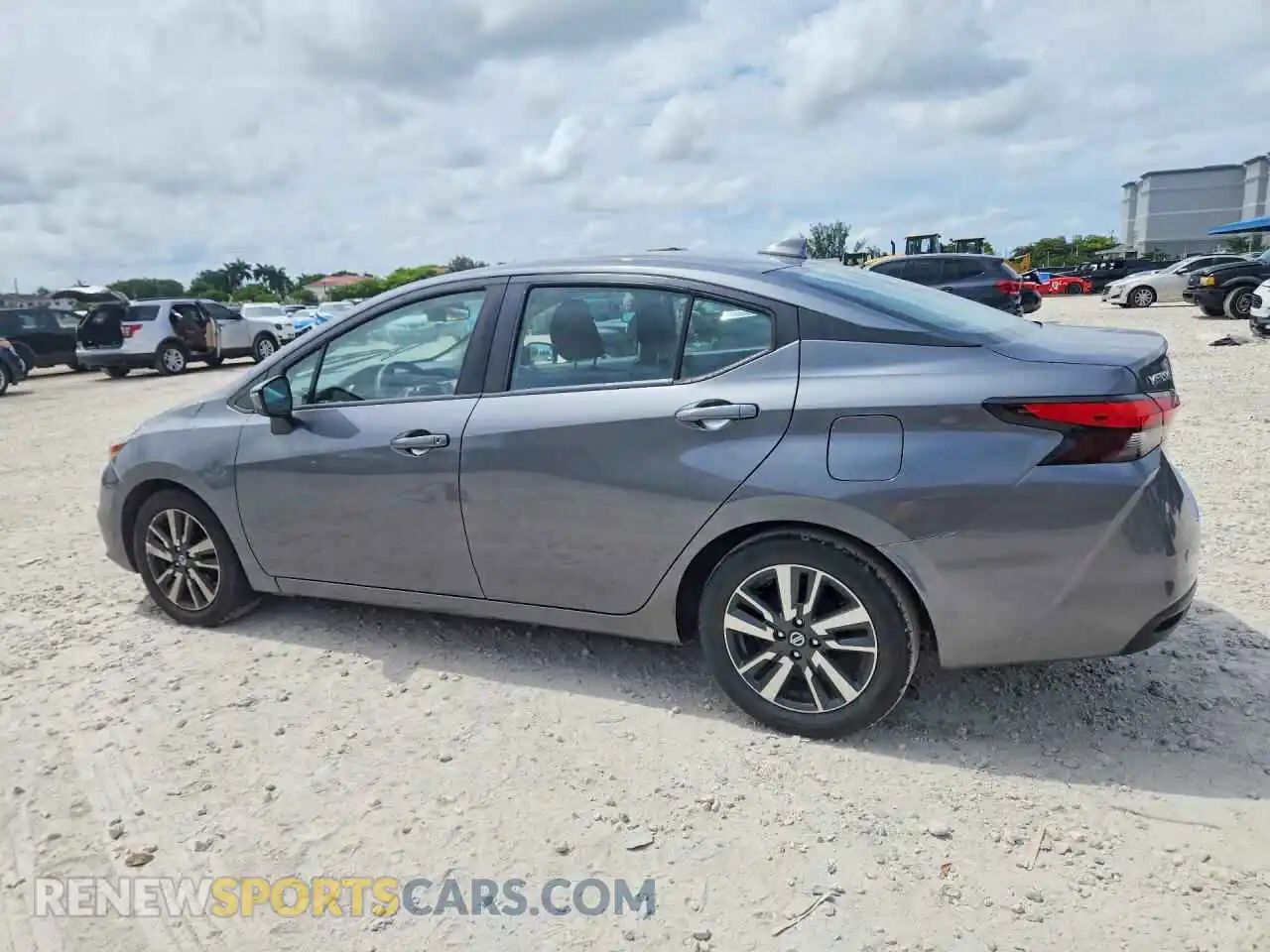 2 Photograph of a damaged car 3N1CN8EV0ML824349 NISSAN VERSA 2021