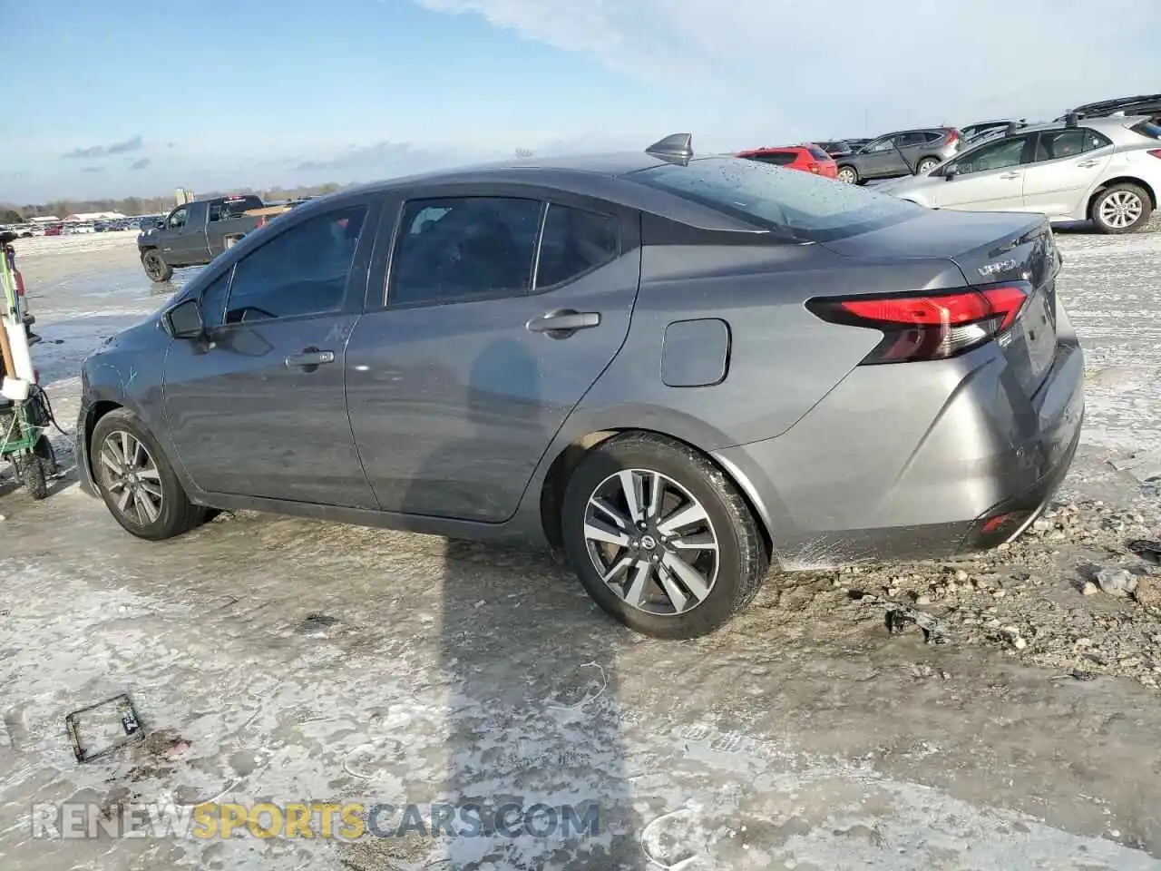 2 Photograph of a damaged car 3N1CN8EV0ML827025 NISSAN VERSA 2021