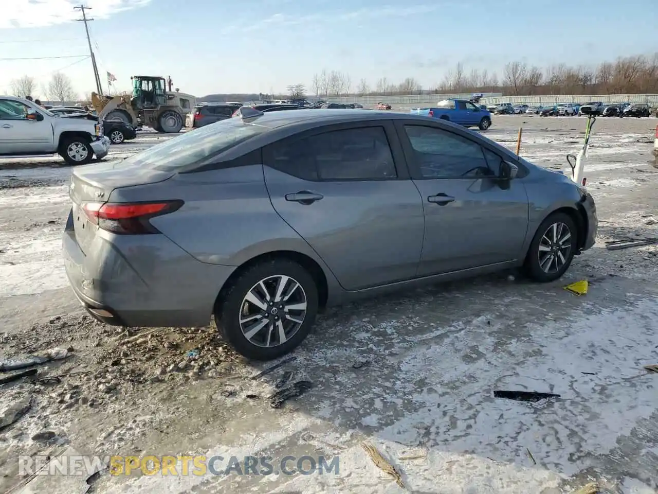 3 Photograph of a damaged car 3N1CN8EV0ML827025 NISSAN VERSA 2021