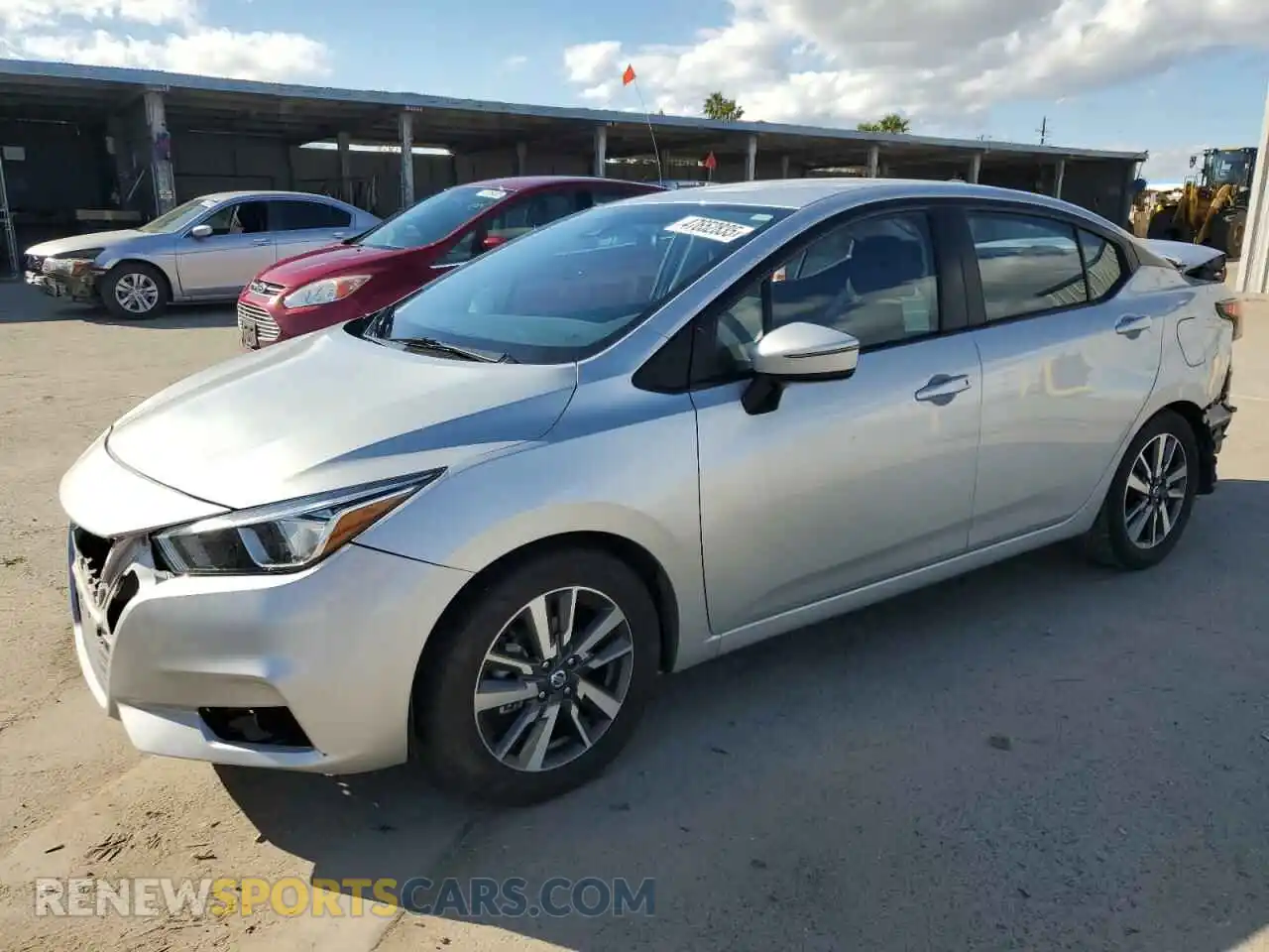 1 Photograph of a damaged car 3N1CN8EV0ML831690 NISSAN VERSA 2021