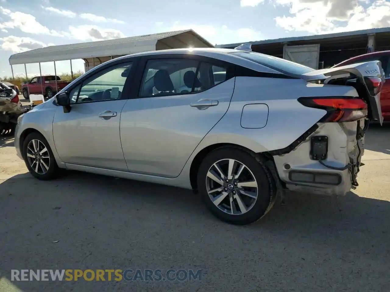 2 Photograph of a damaged car 3N1CN8EV0ML831690 NISSAN VERSA 2021