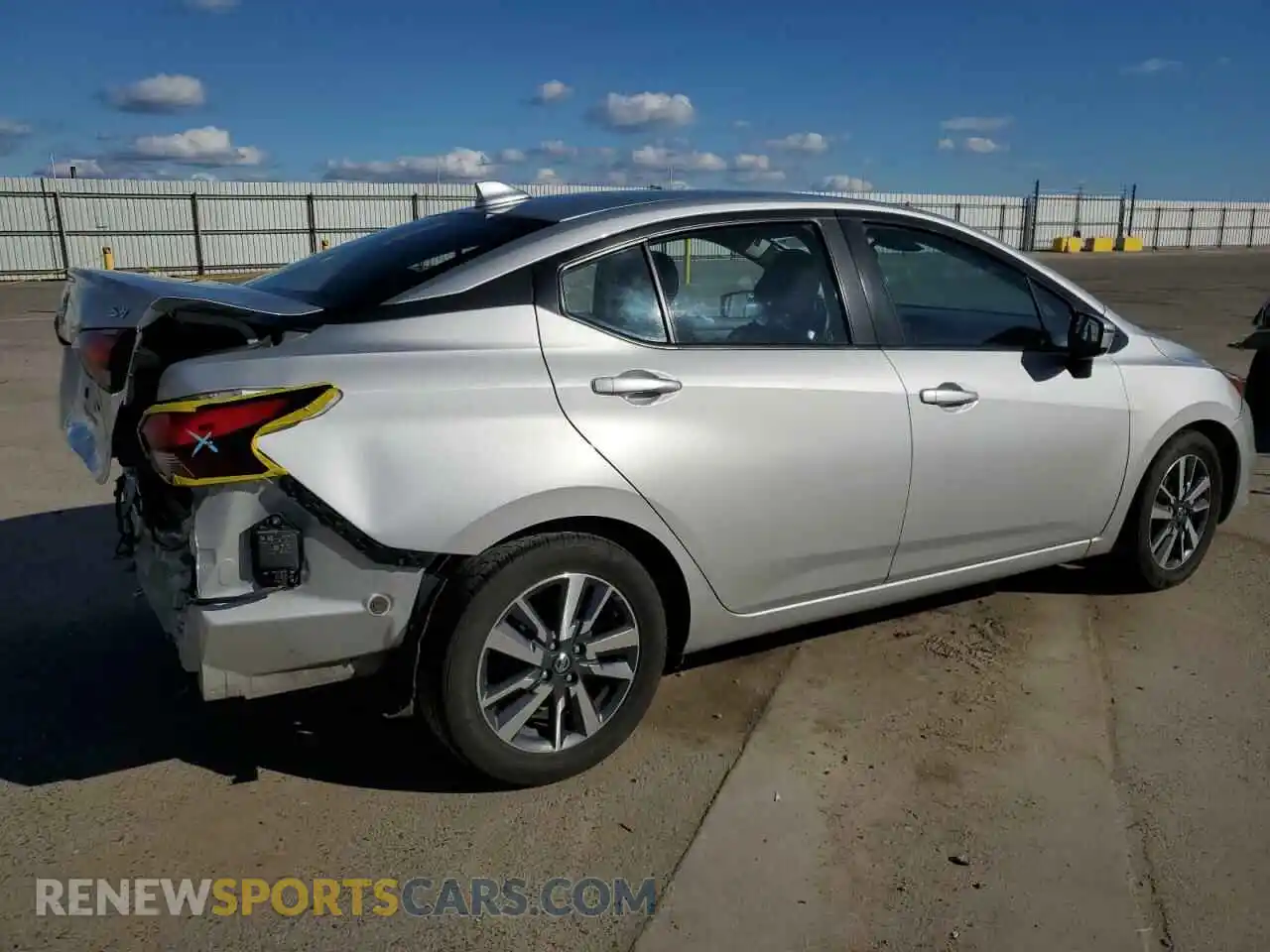 3 Photograph of a damaged car 3N1CN8EV0ML831690 NISSAN VERSA 2021