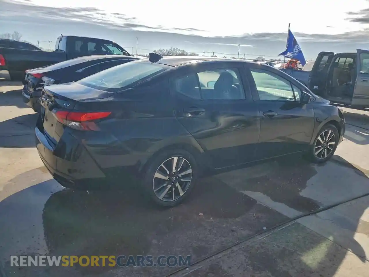 3 Photograph of a damaged car 3N1CN8EV0ML835058 NISSAN VERSA 2021