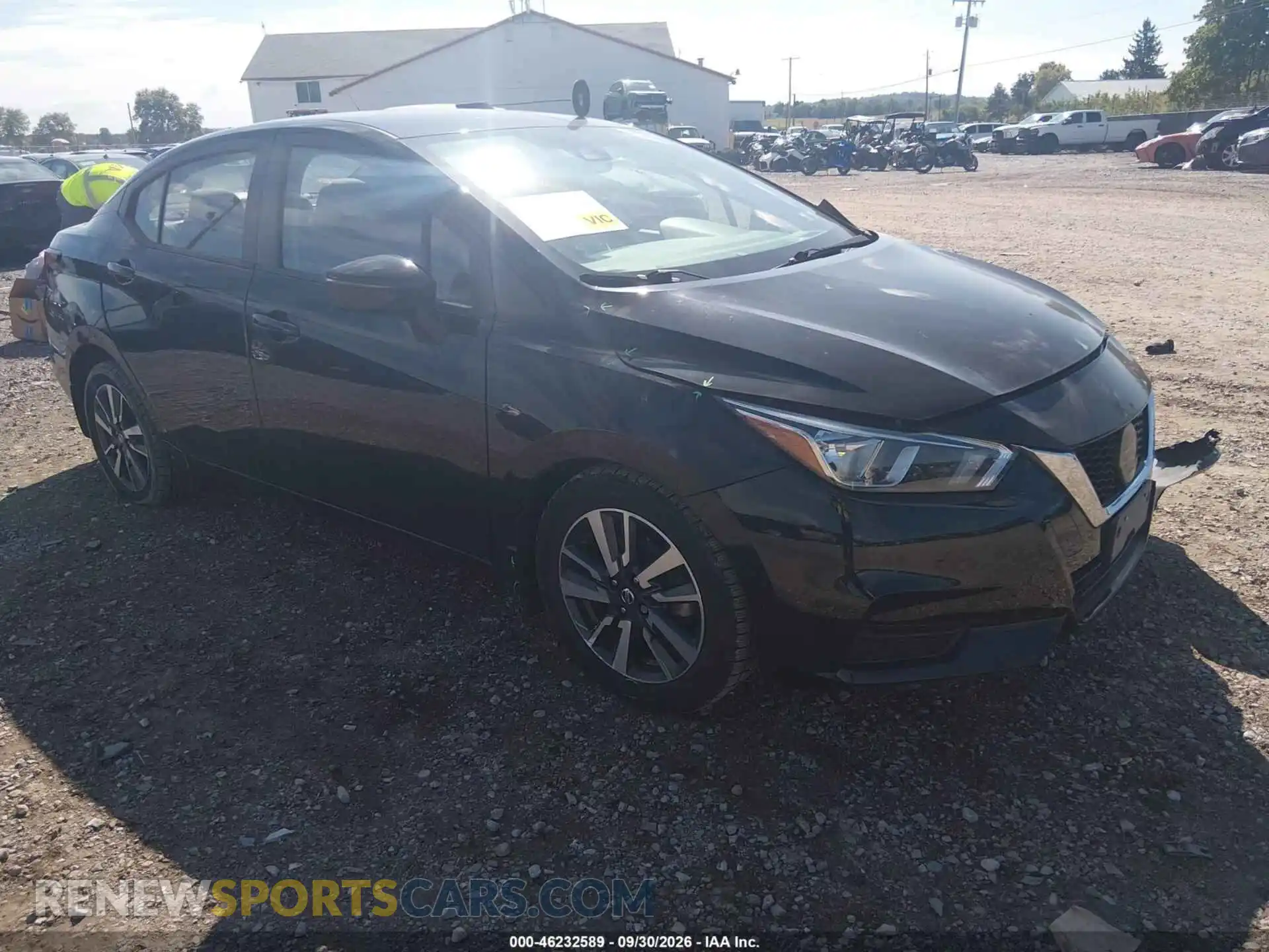 1 Photograph of a damaged car 3N1CN8EV0ML836873 NISSAN VERSA 2021