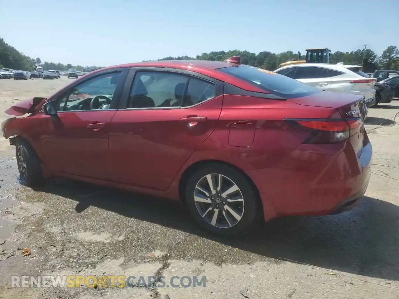 2 Photograph of a damaged car 3N1CN8EV0ML846741 NISSAN VERSA 2021