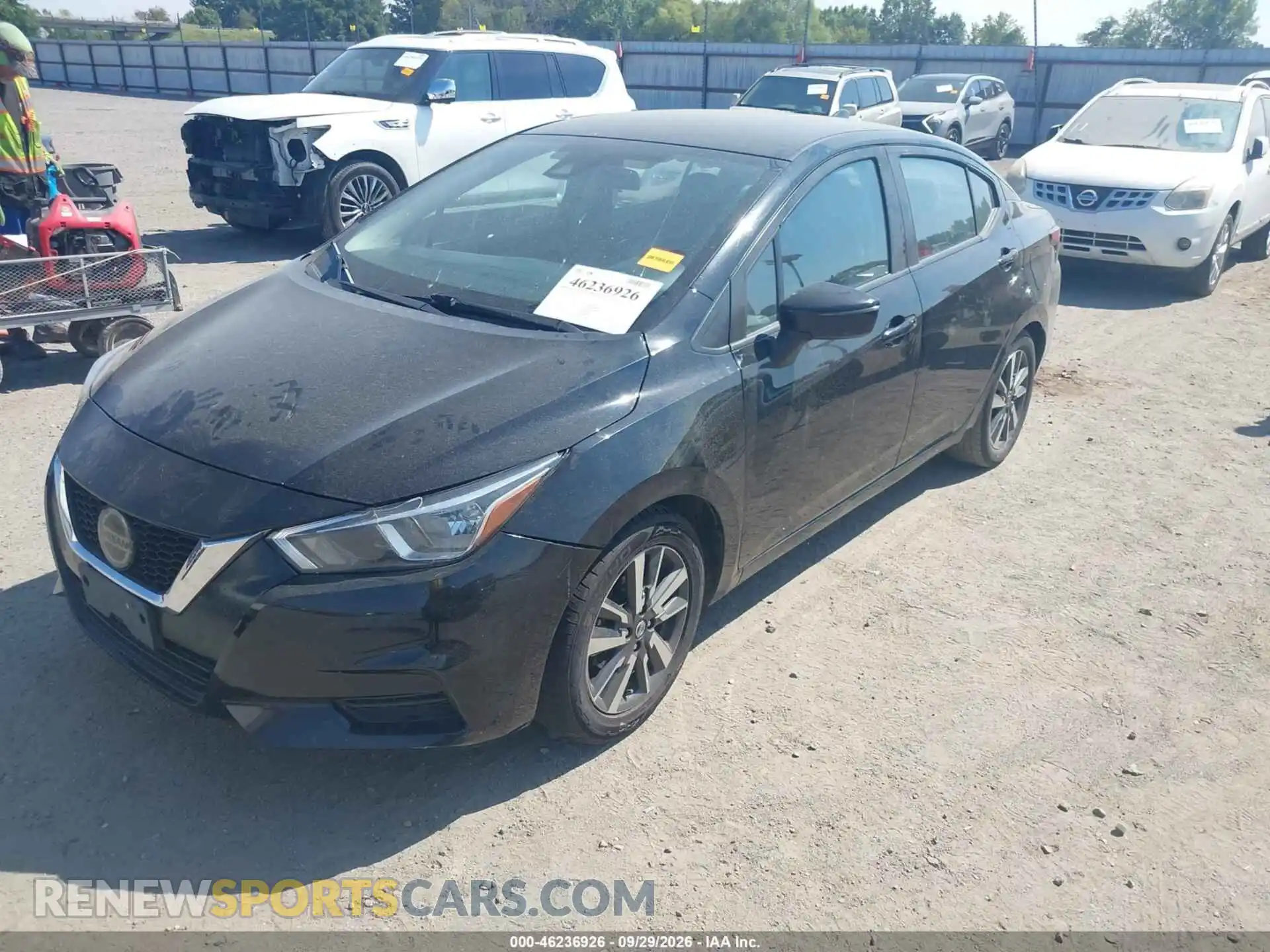 2 Photograph of a damaged car 3N1CN8EV0ML851938 NISSAN VERSA 2021